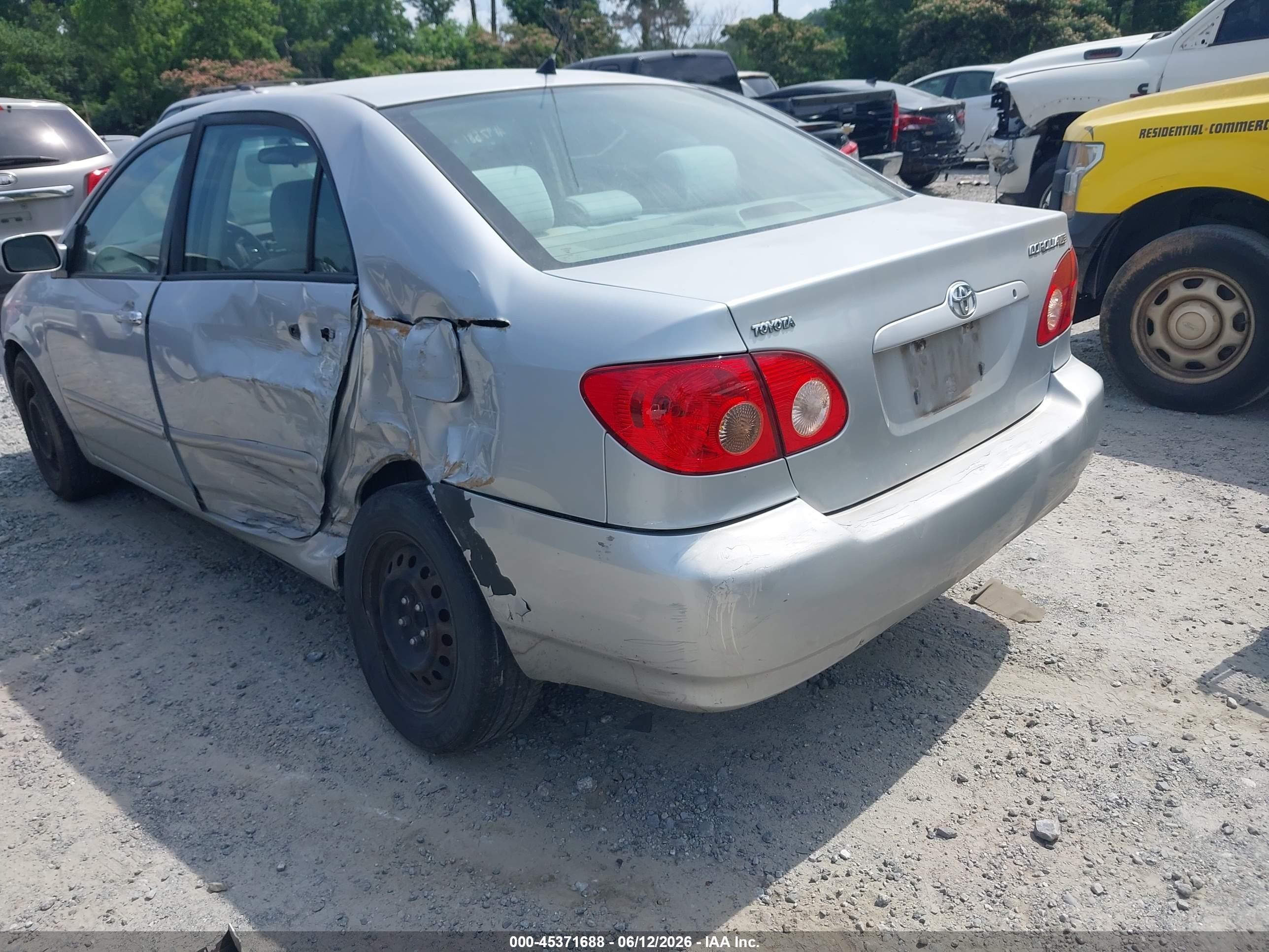 2008 Toyota Corolla Le Silver vin: 1NXBR32E98Z953363