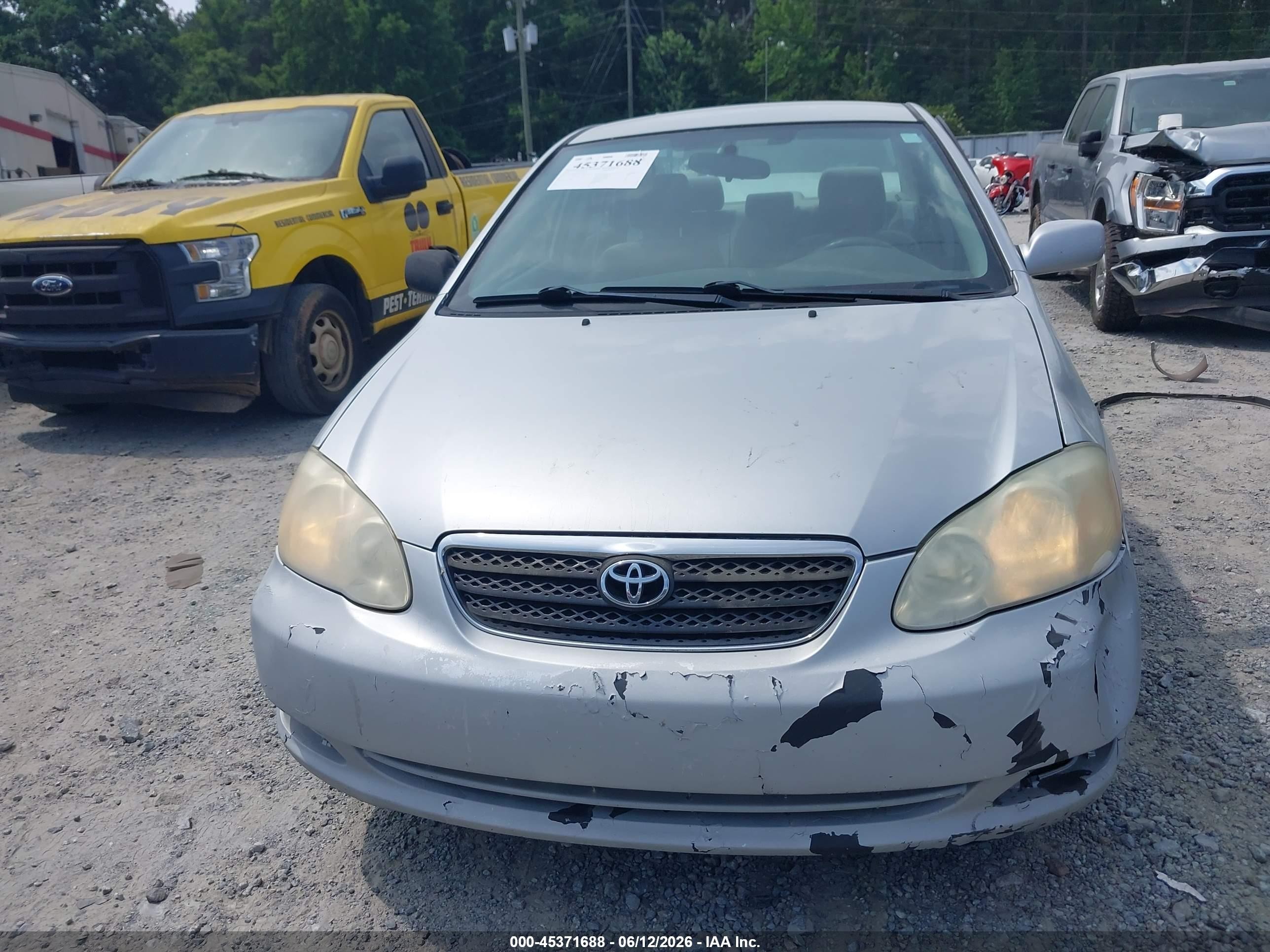 2008 Toyota Corolla Le Silver vin: 1NXBR32E98Z953363