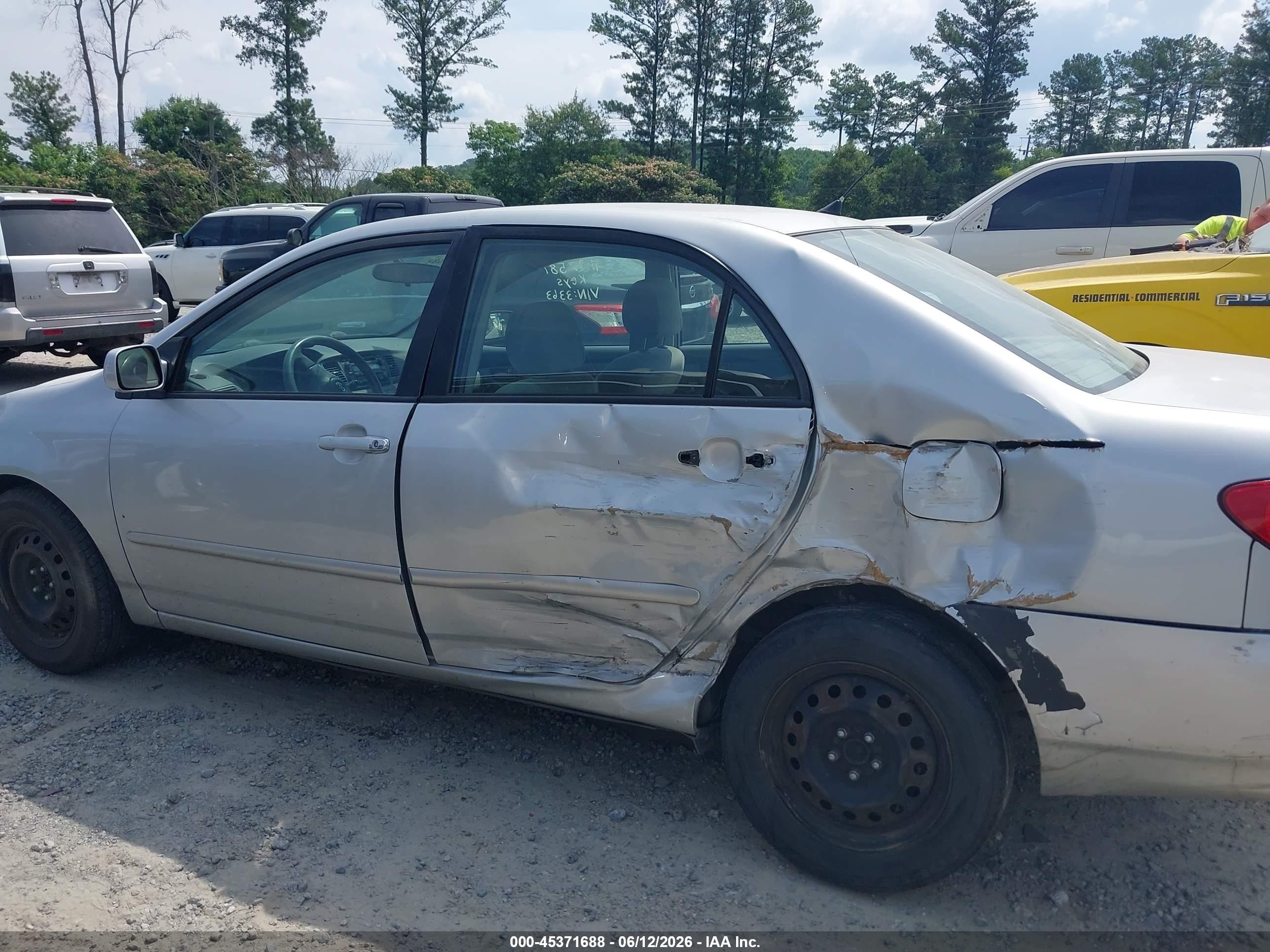 2008 Toyota Corolla Le Silver vin: 1NXBR32E98Z953363