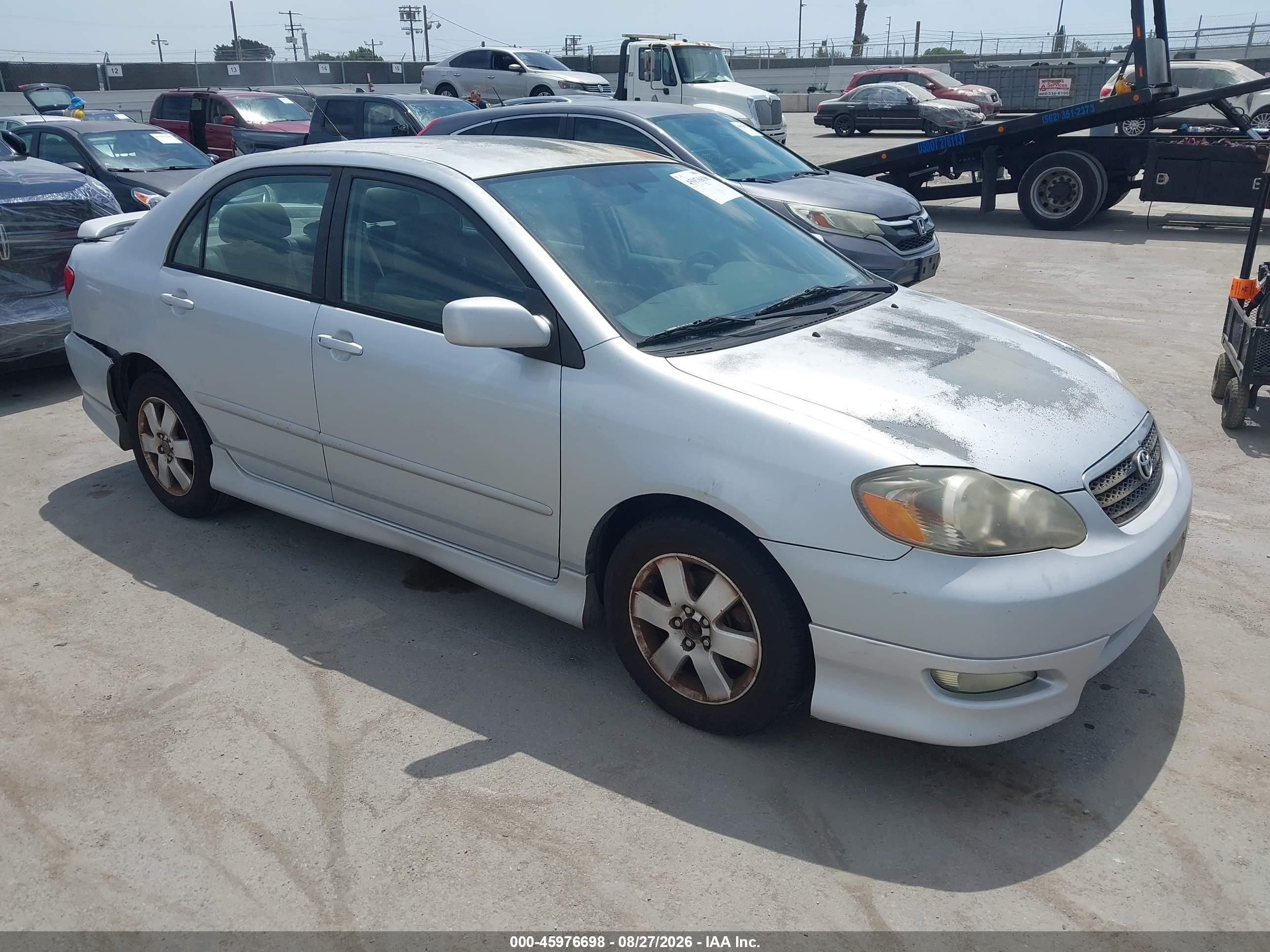 2008 Toyota Corolla S Серебряный vin: 1NXBR32E98Z972933