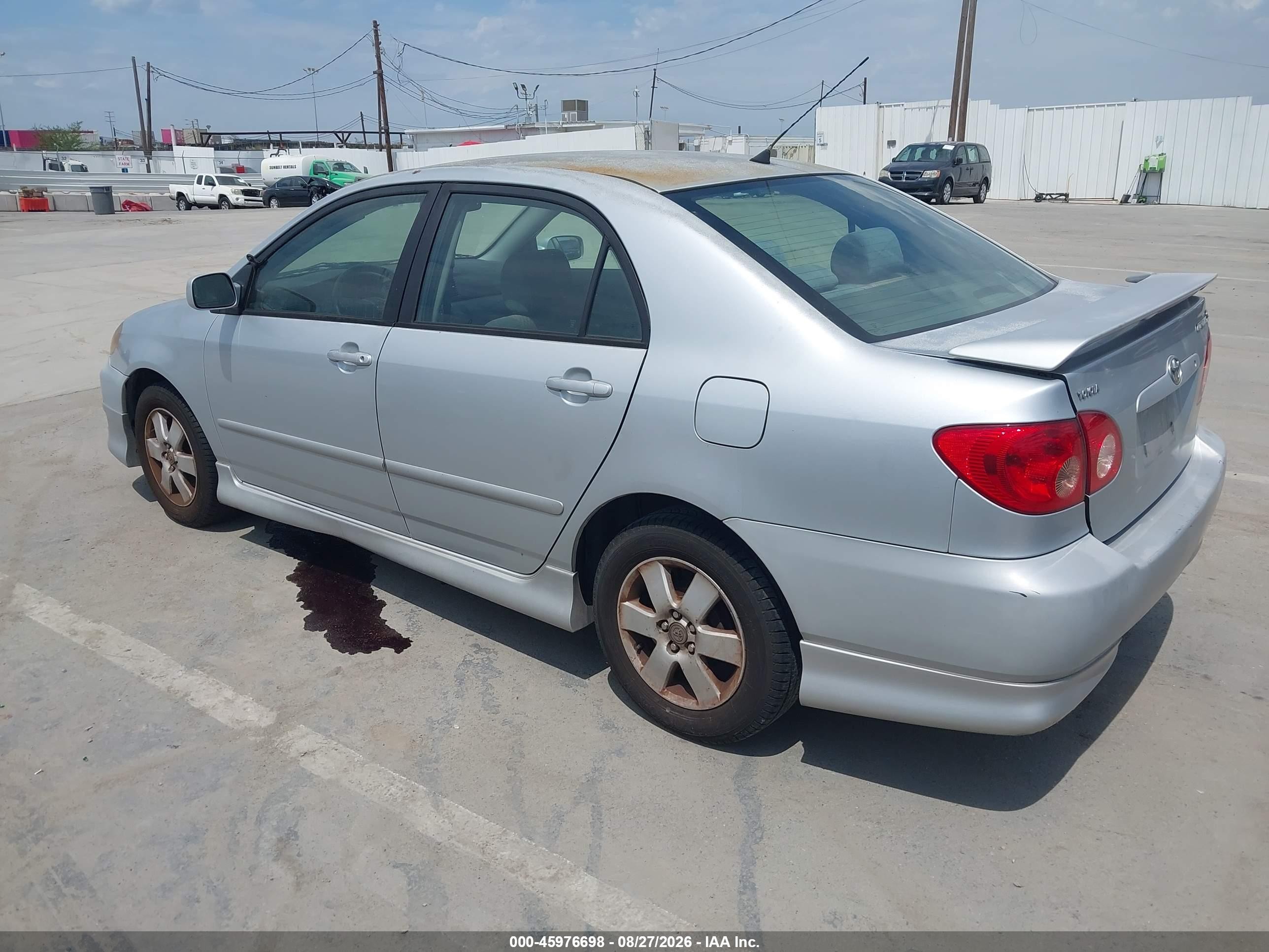2008 Toyota Corolla S Silver vin: 1NXBR32E98Z972933