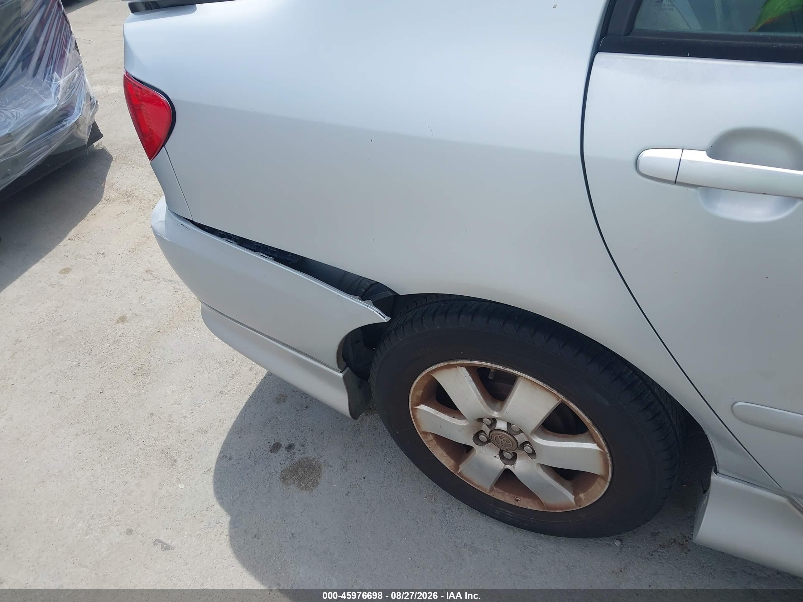 2008 Toyota Corolla S Silver vin: 1NXBR32E98Z972933