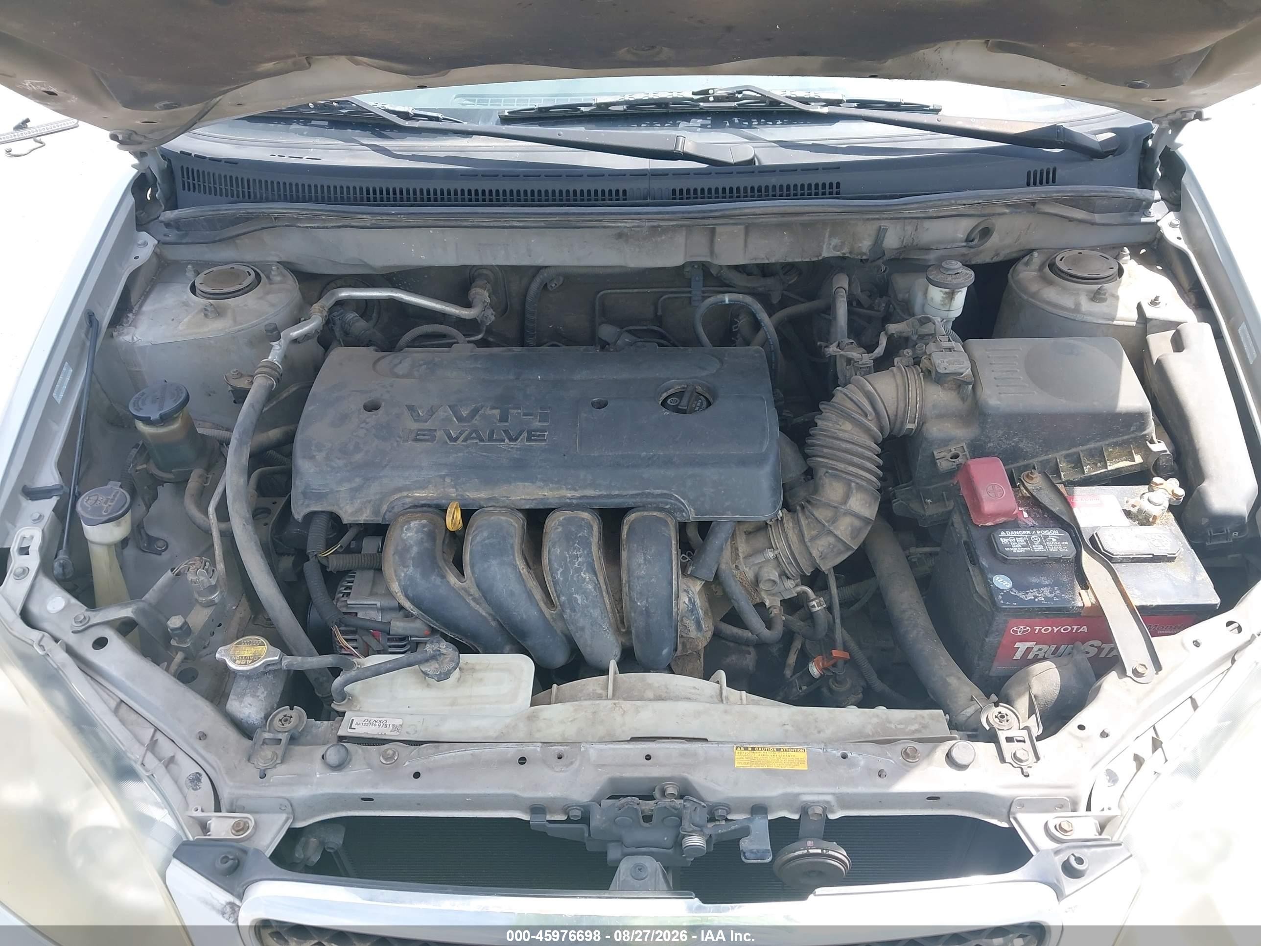 2008 Toyota Corolla S Silver vin: 1NXBR32E98Z972933