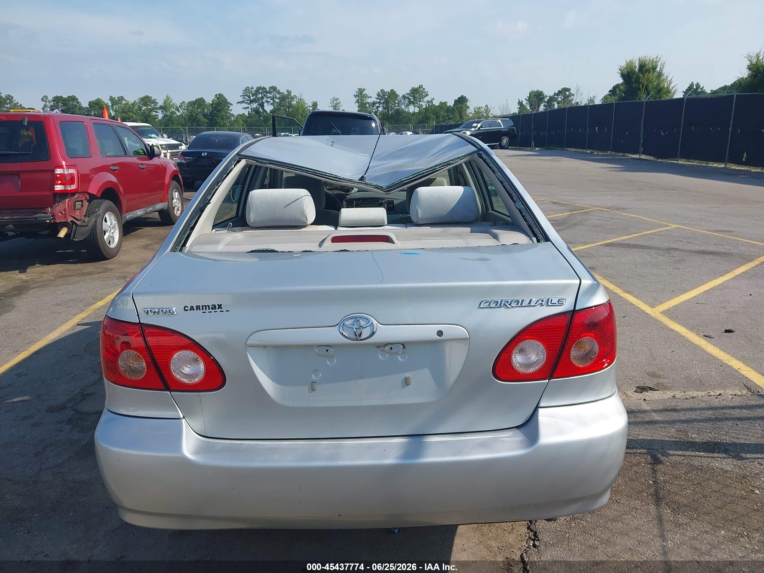 2008 Toyota Corolla Le Silver vin: 1NXBR32E98Z978487