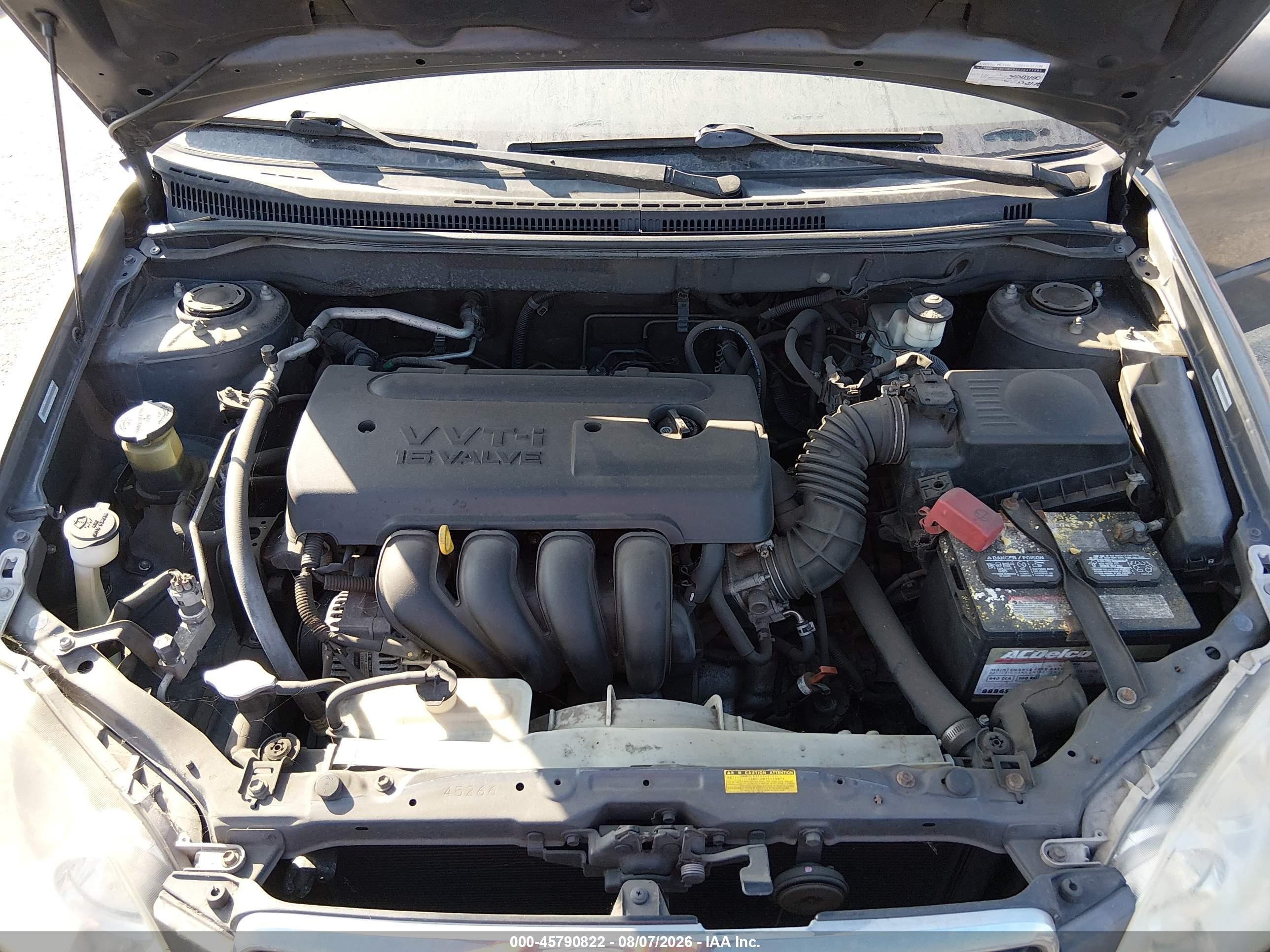 2008 Toyota Corolla Le Серый vin: 1NXBR32E98Z987089