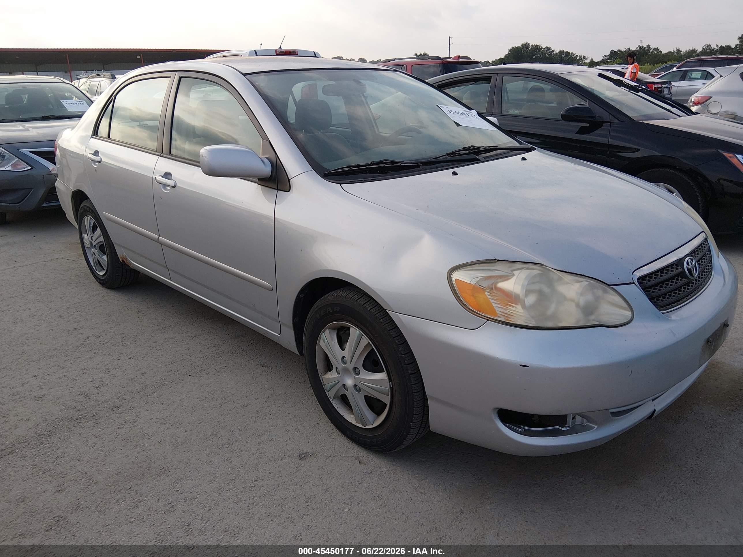 2008 Toyota Corolla Le Silver vin: 1NXBR32E98Z992602