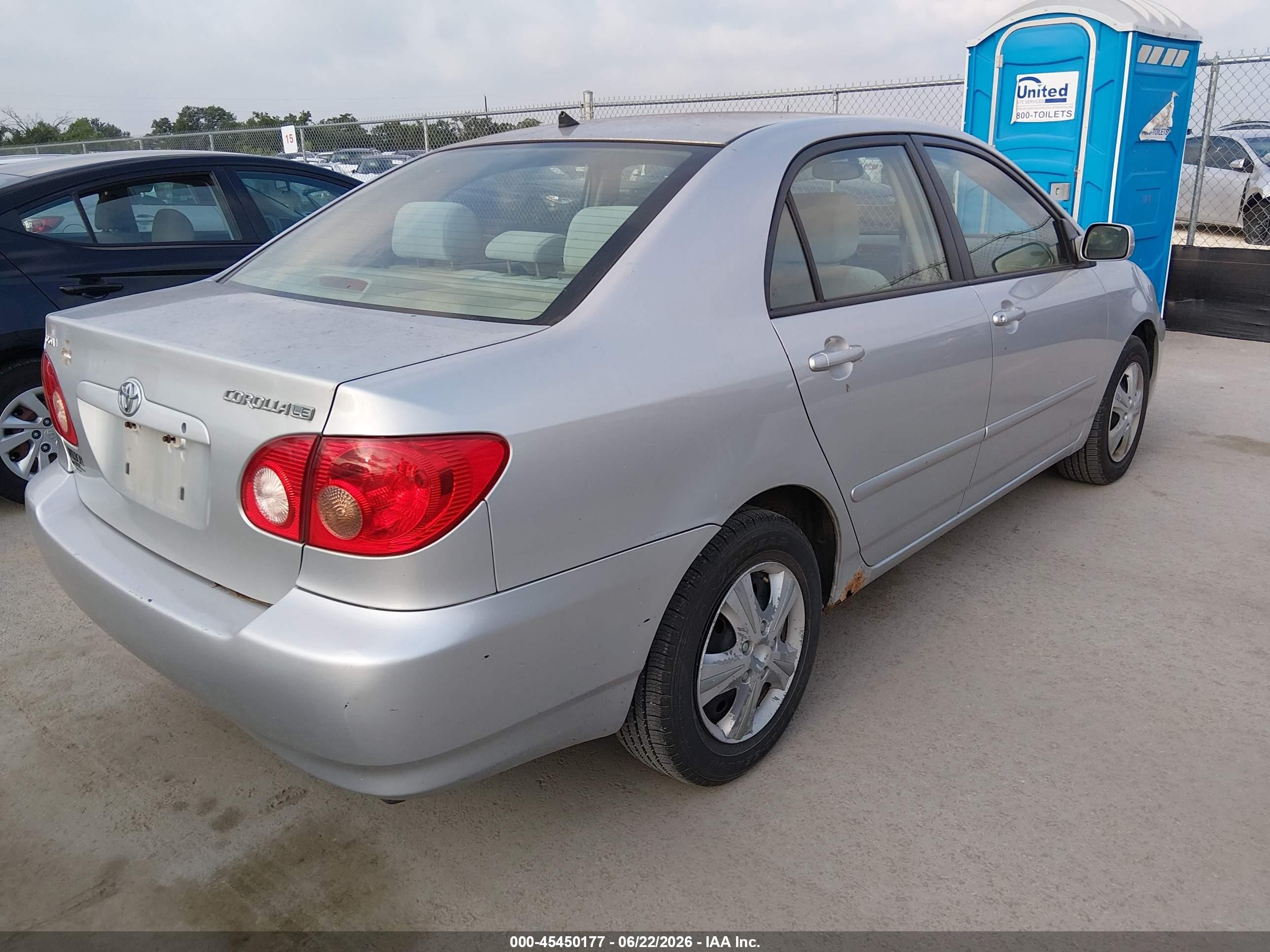 2008 Toyota Corolla Le Silver vin: 1NXBR32E98Z992602
