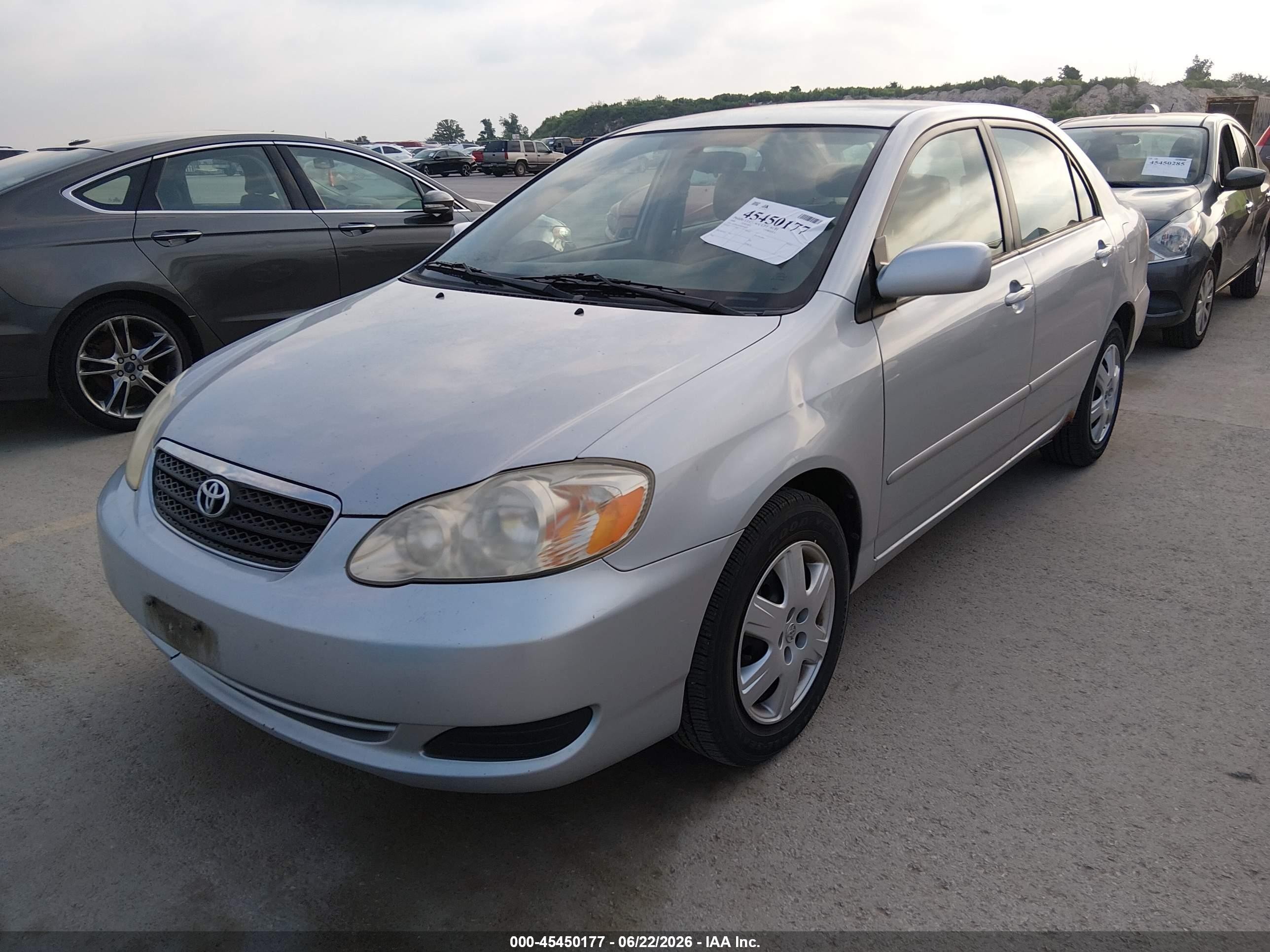 2008 Toyota Corolla Le Silver vin: 1NXBR32E98Z992602
