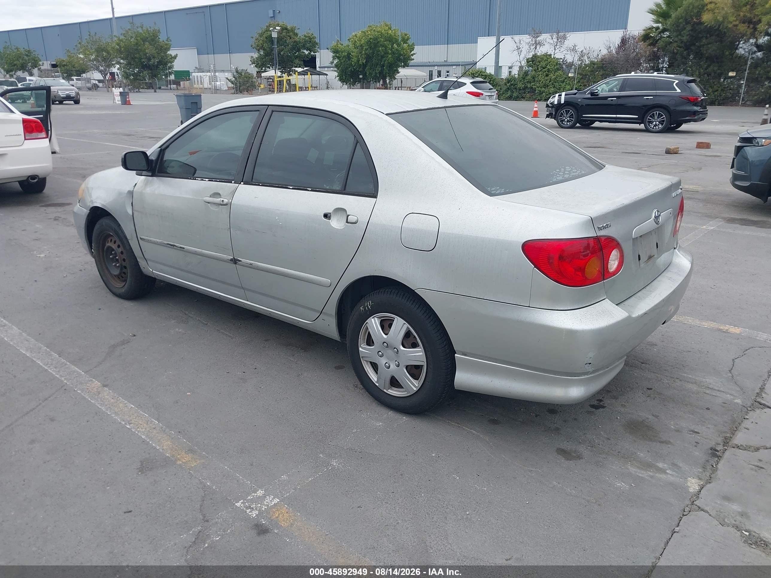 2003 Toyota Corolla S Gray vin: 1NXBR32EX3Z033492
