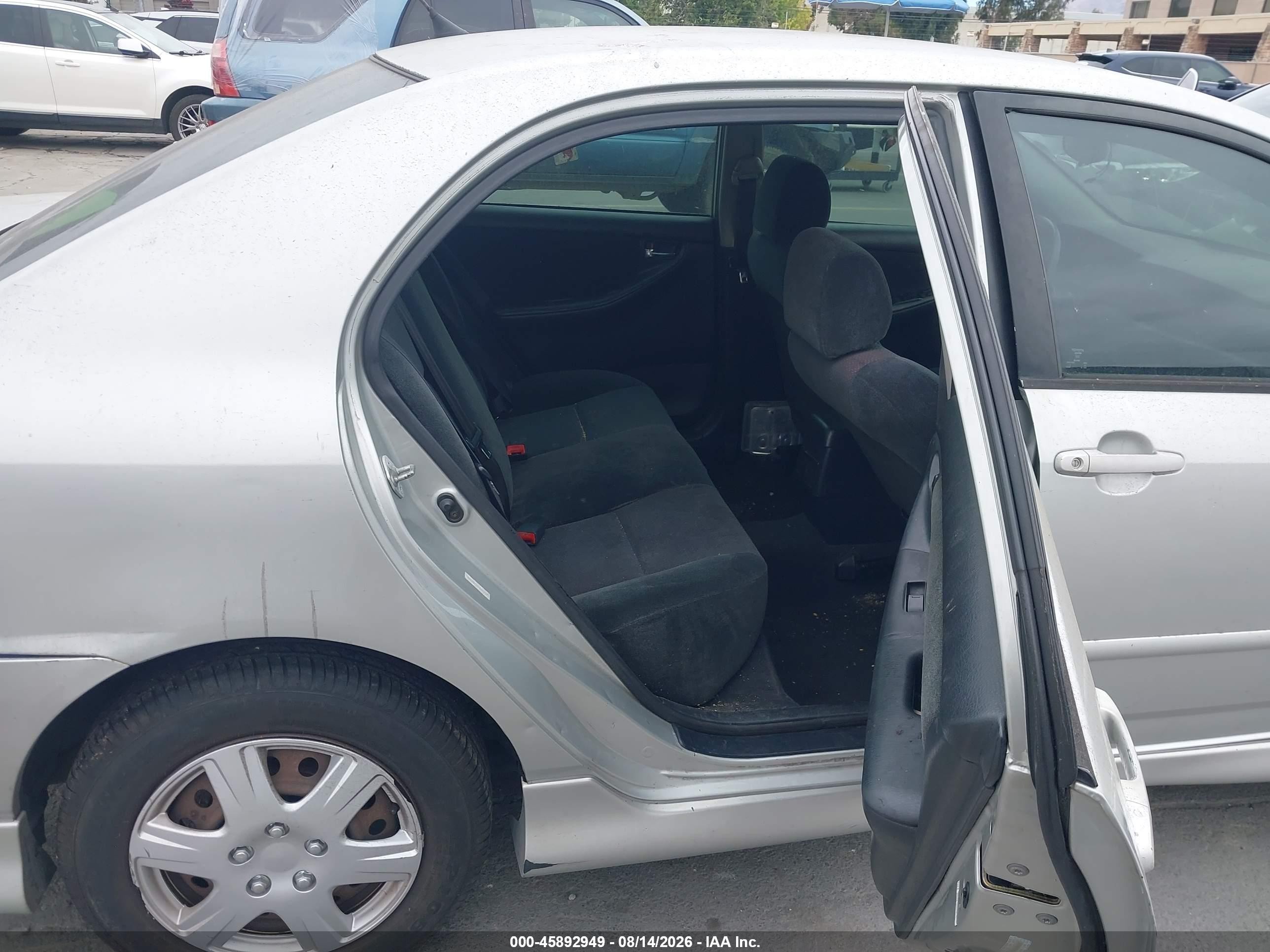 2003 Toyota Corolla S Gray vin: 1NXBR32EX3Z033492