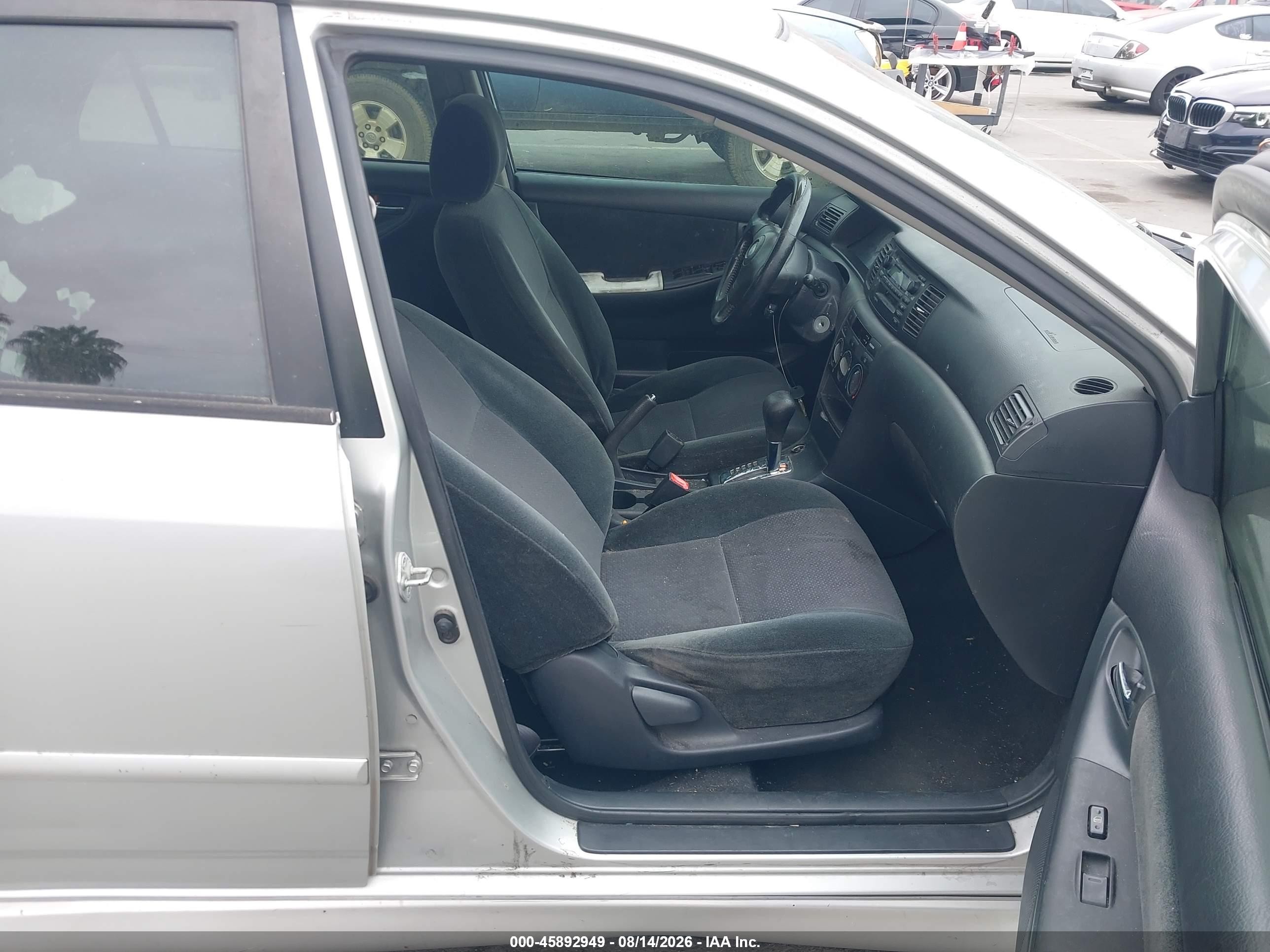 2003 Toyota Corolla S Gray vin: 1NXBR32EX3Z033492