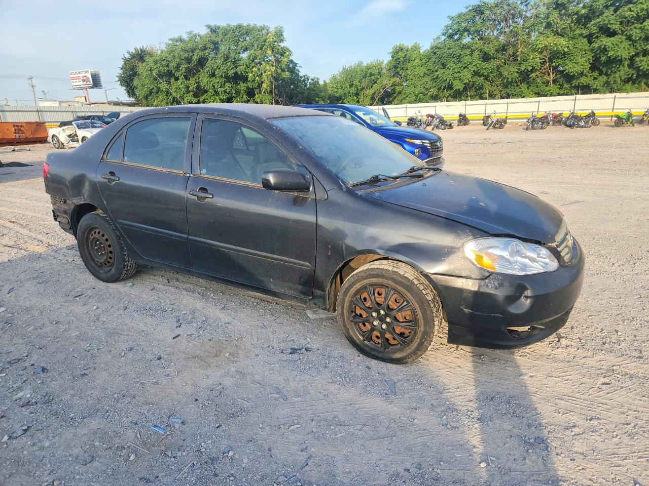 2003 Toyota Corolla Le Black vin: 1NXBR32EX3Z075354