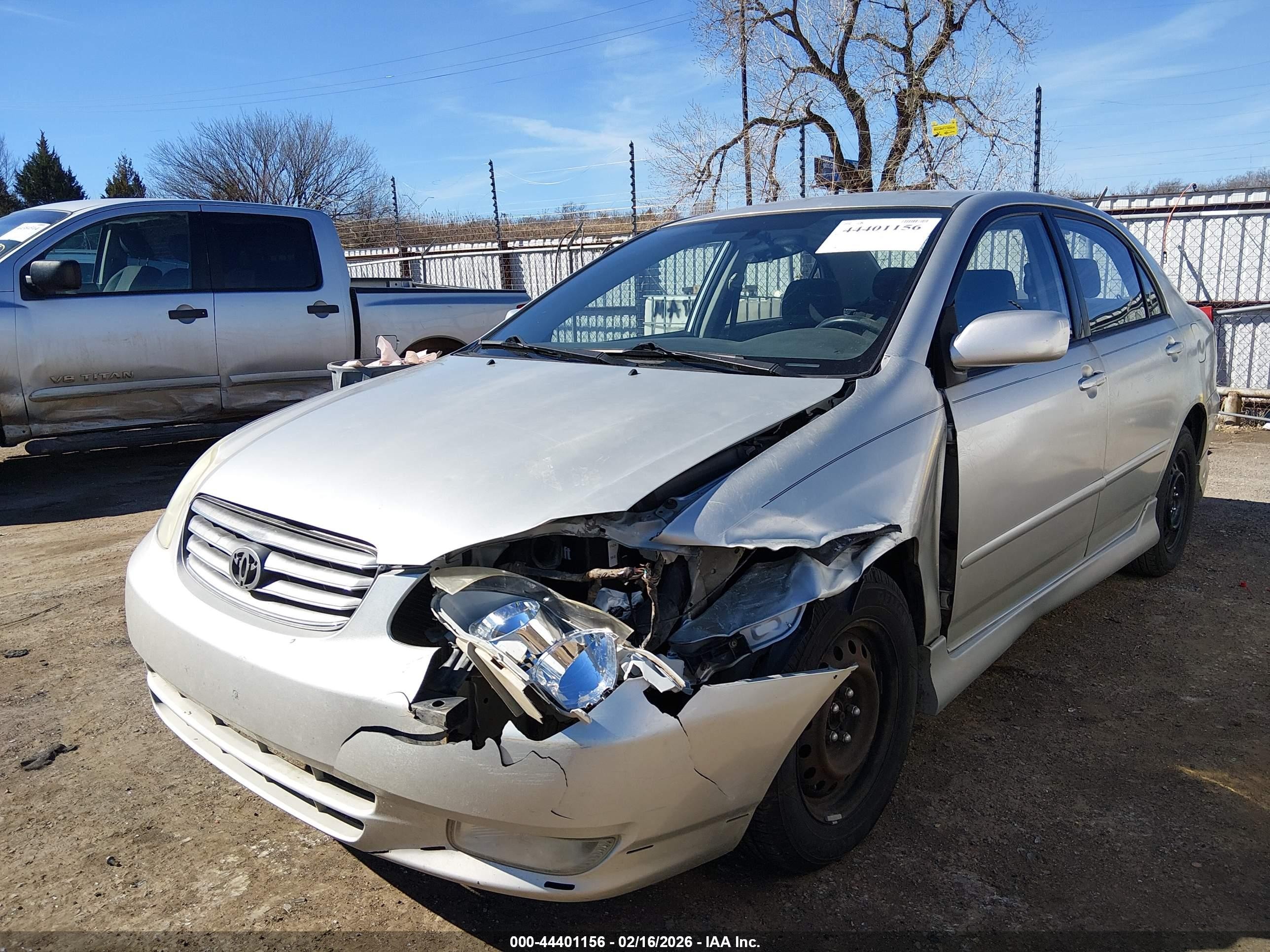 2003 Toyota Corolla S Silver vin: 1NXBR32EX3Z090405