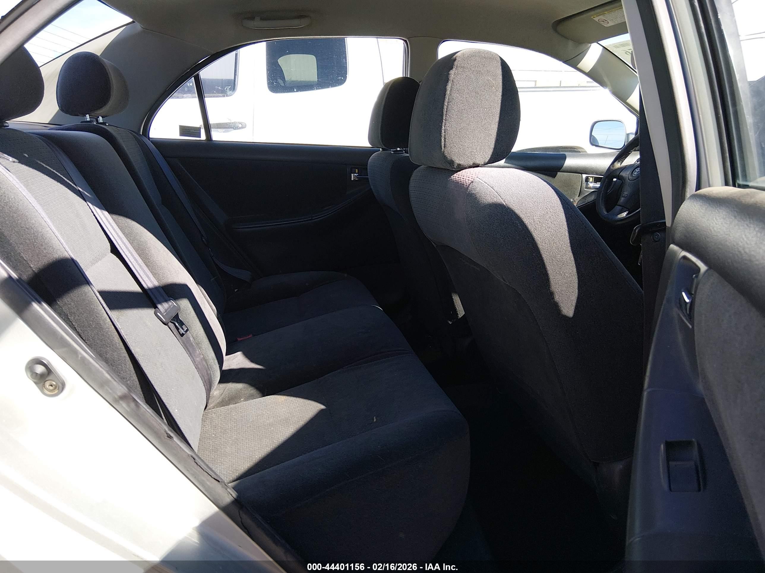 2003 Toyota Corolla S Silver vin: 1NXBR32EX3Z090405
