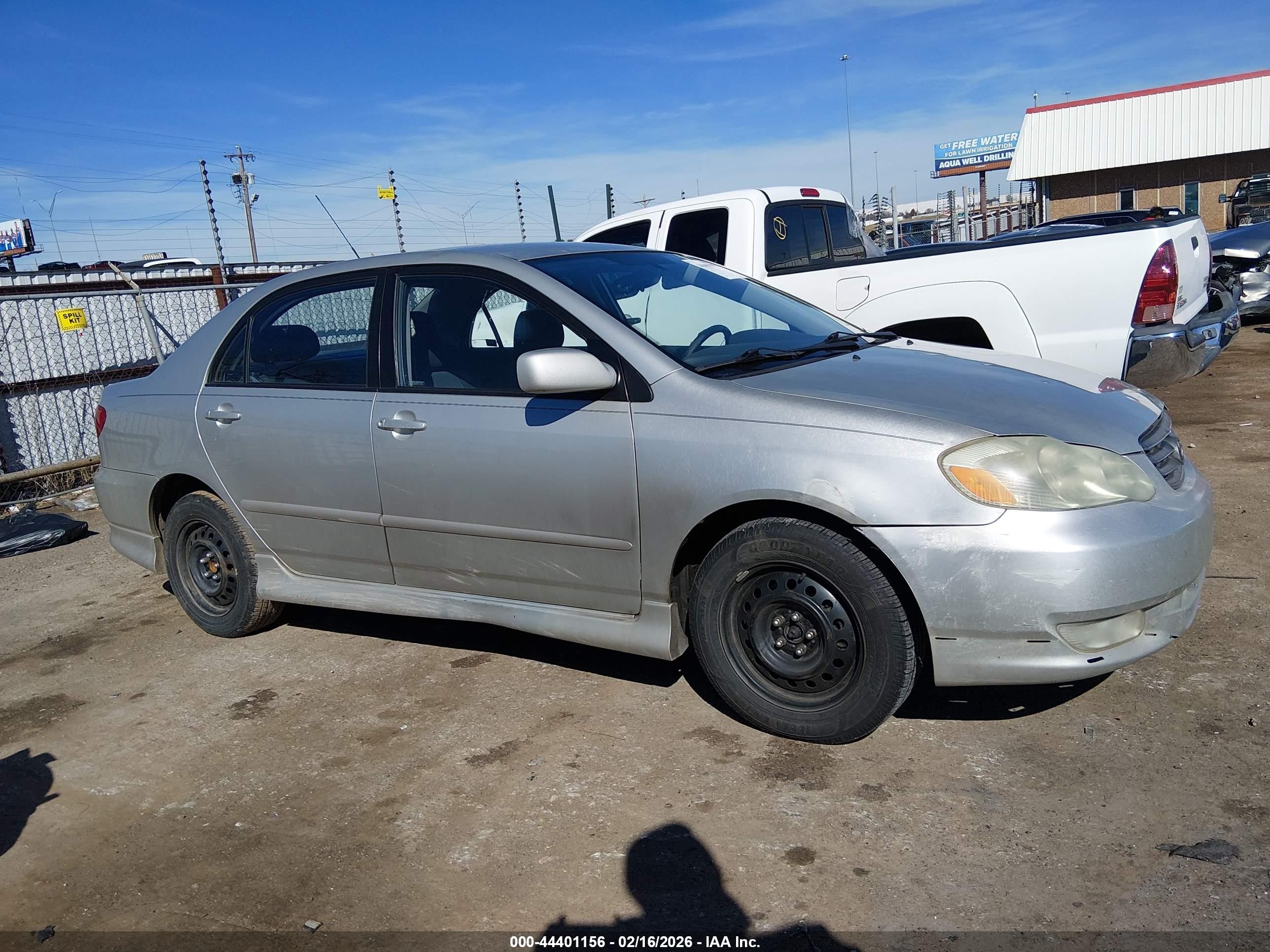 2003 Toyota Corolla S Silver vin: 1NXBR32EX3Z090405
