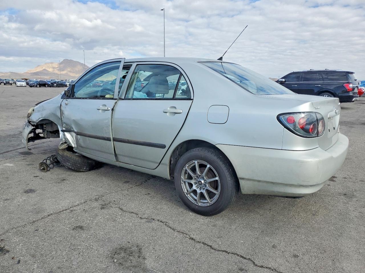 2003 Toyota Corolla Ce Silver vin: 1NXBR32EX3Z096401