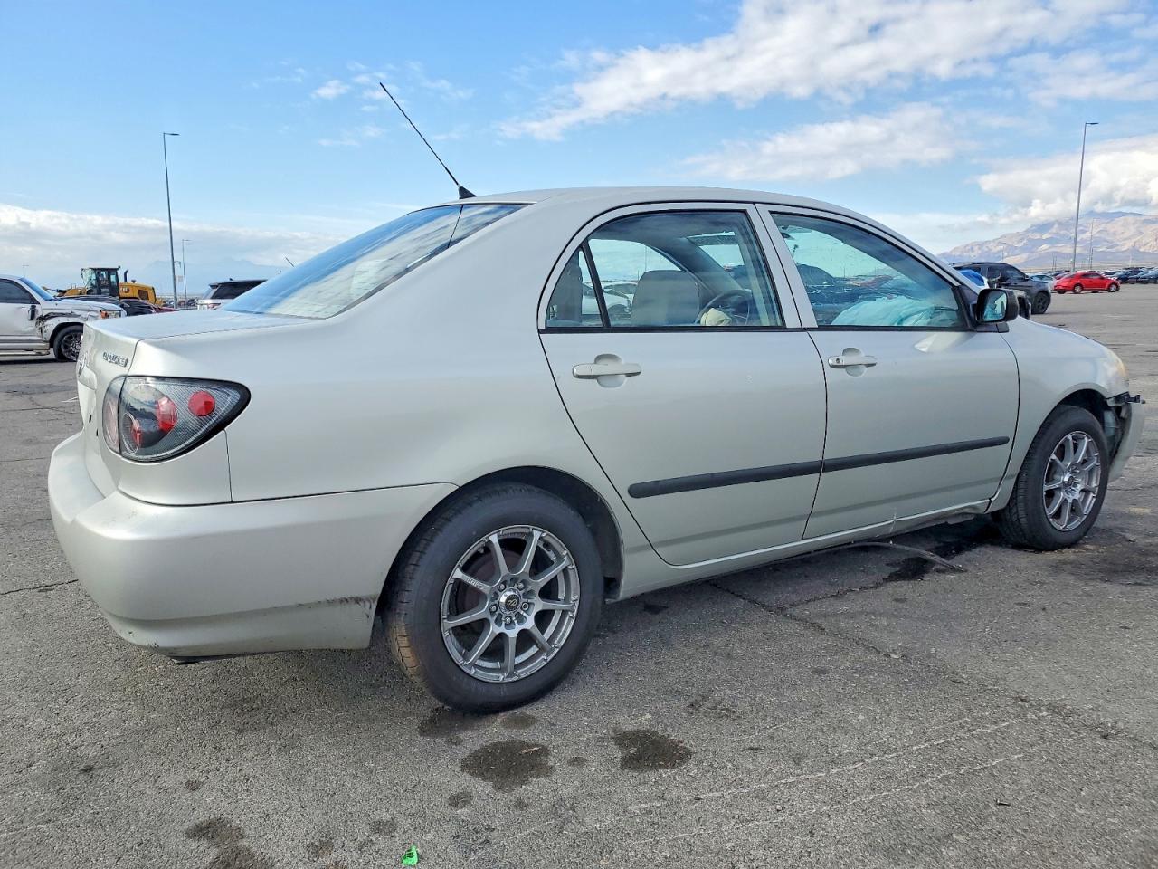 2003 Toyota Corolla Ce Silver vin: 1NXBR32EX3Z096401