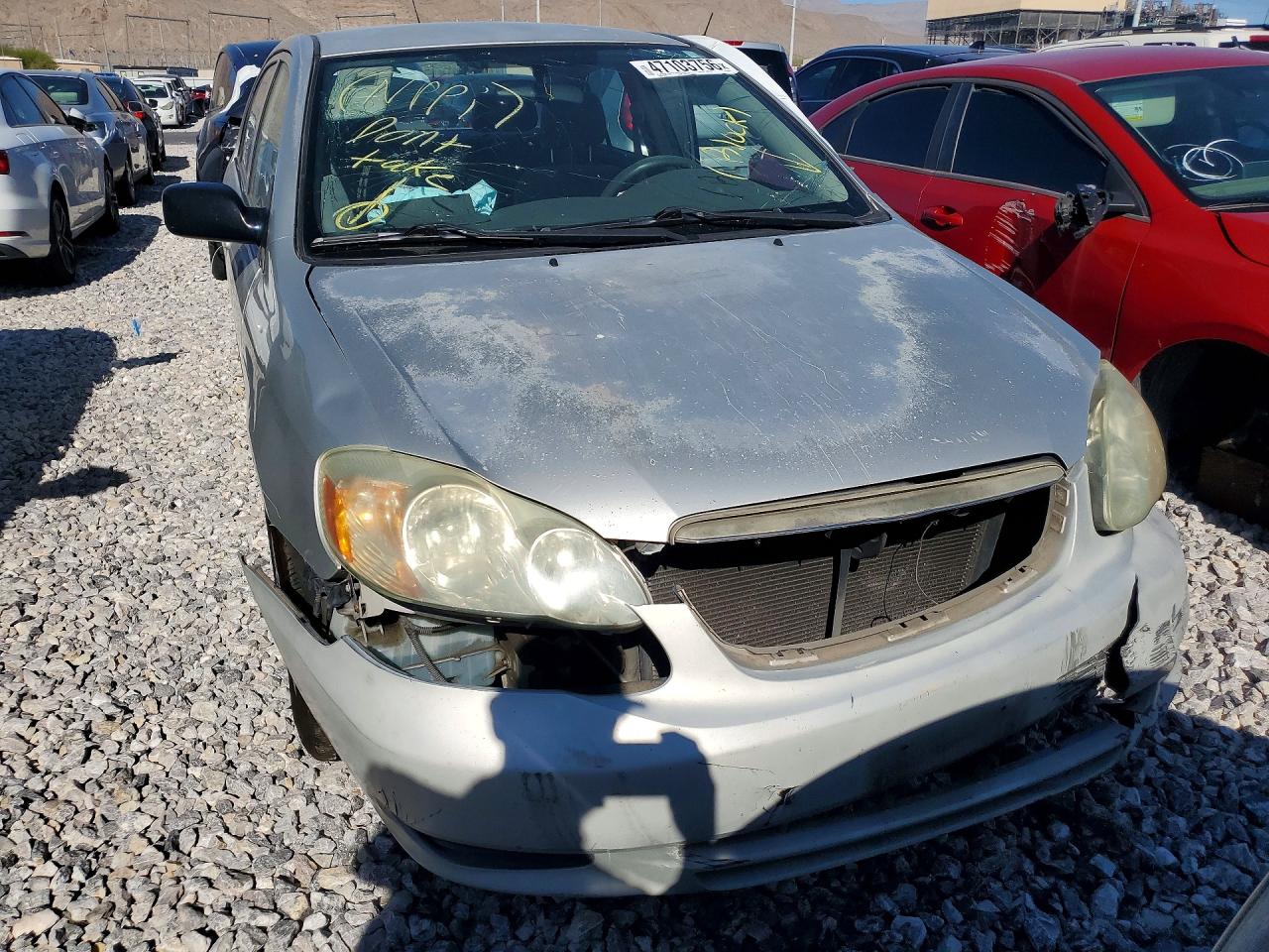 2003 Toyota Corolla Ce Silver vin: 1NXBR32EX3Z096401