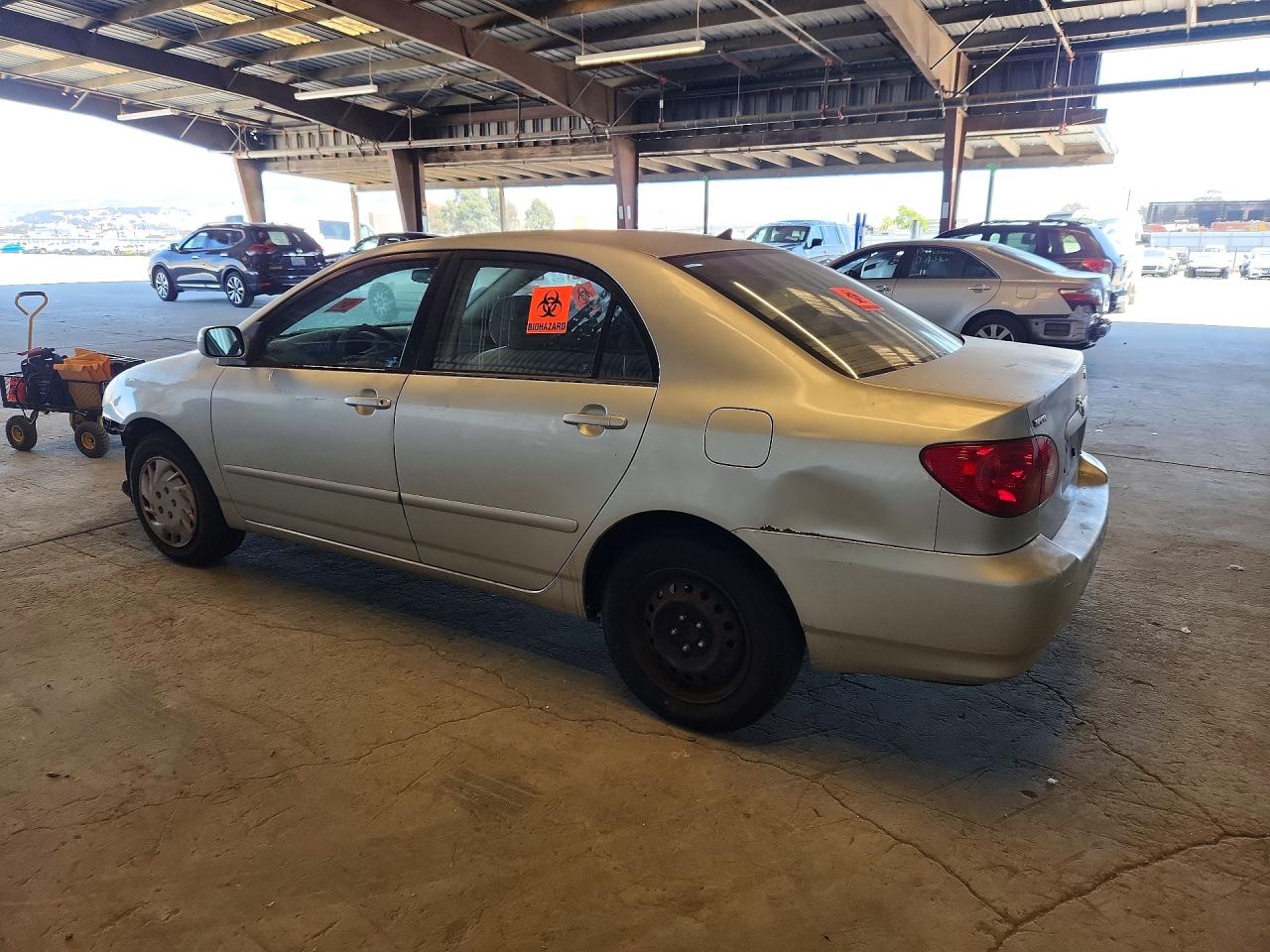 2003 Toyota Corolla Silver vin: 1NXBR32EX3Z128196