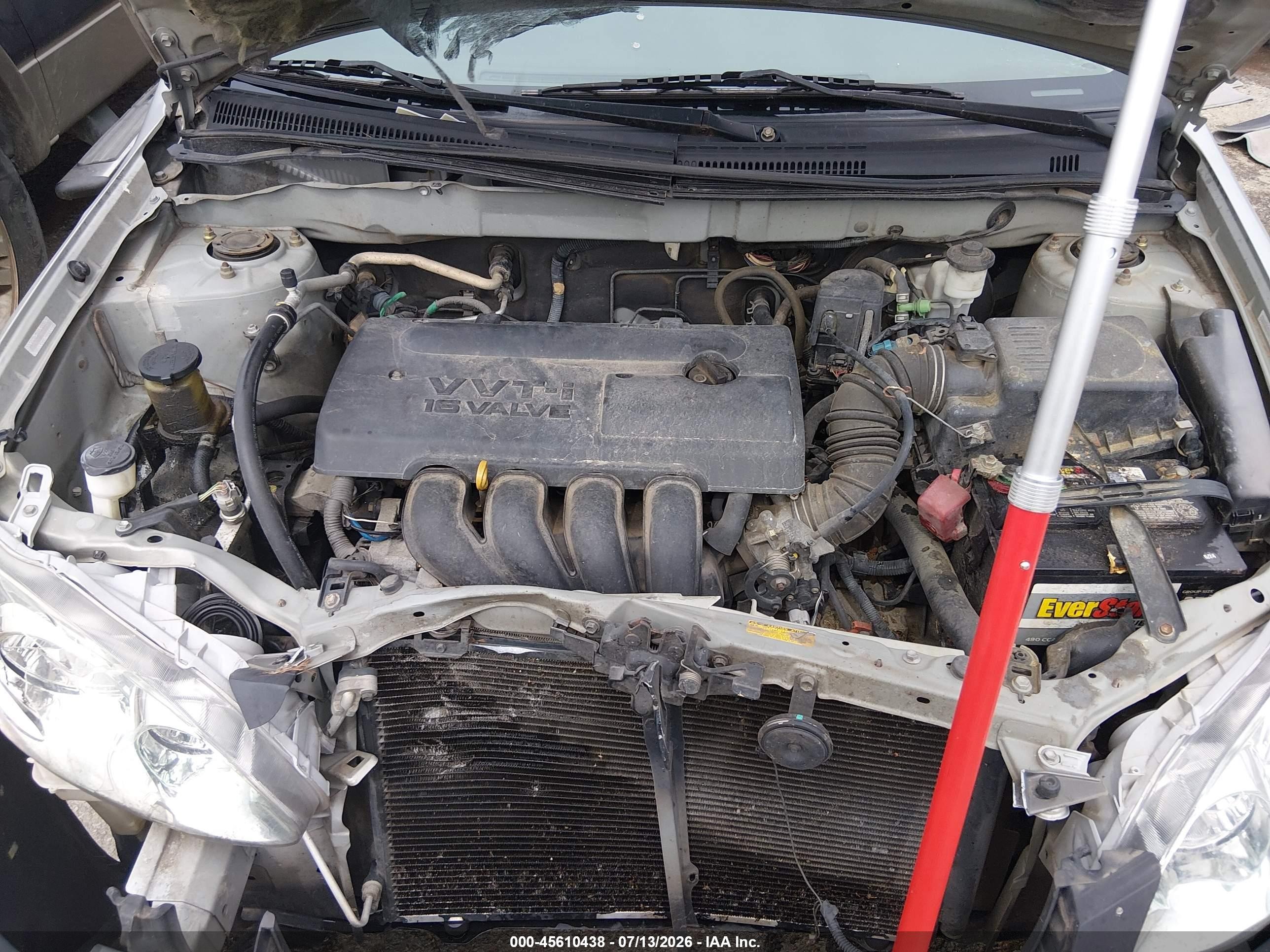 2003 Toyota Corolla Le Silver vin: 1NXBR32EX3Z183022
