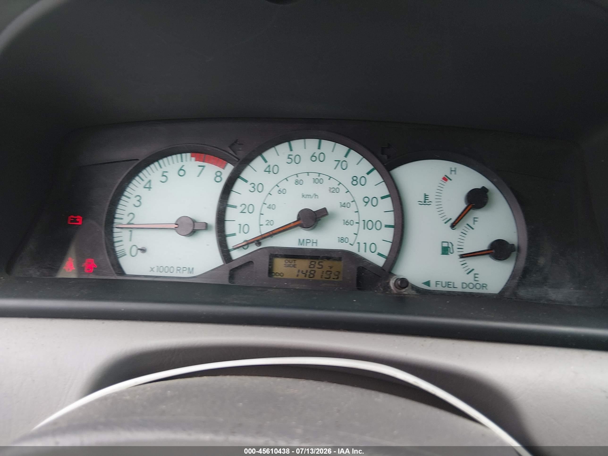 2003 Toyota Corolla Le Silver vin: 1NXBR32EX3Z183022
