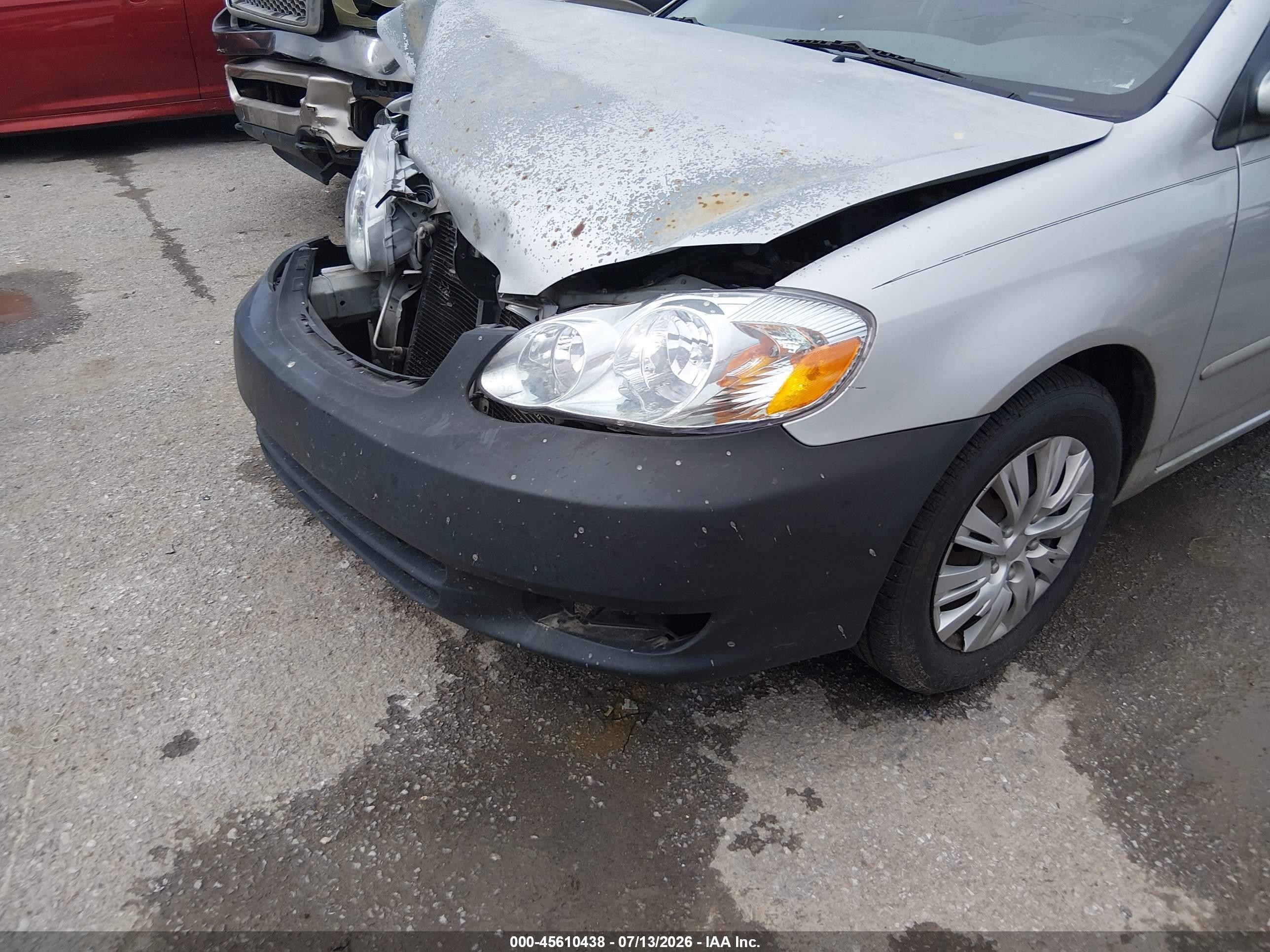 2003 Toyota Corolla Le Silver vin: 1NXBR32EX3Z183022