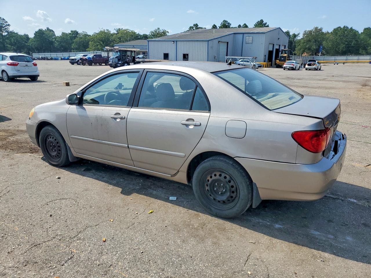2003 Toyota Corolla Le Silver vin: 1NXBR32EX3Z183554