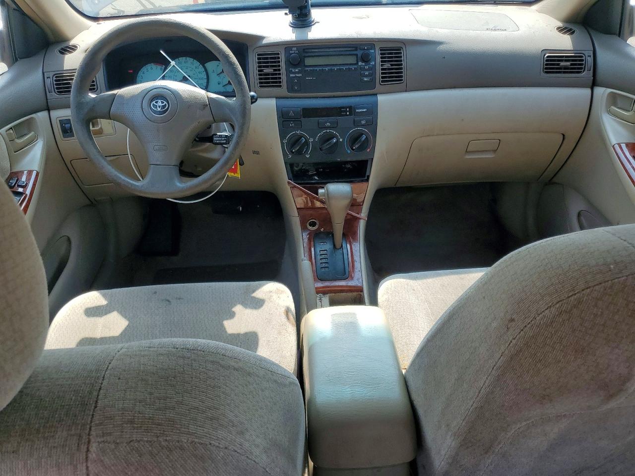 2003 Toyota Corolla Le Silver vin: 1NXBR32EX3Z183554