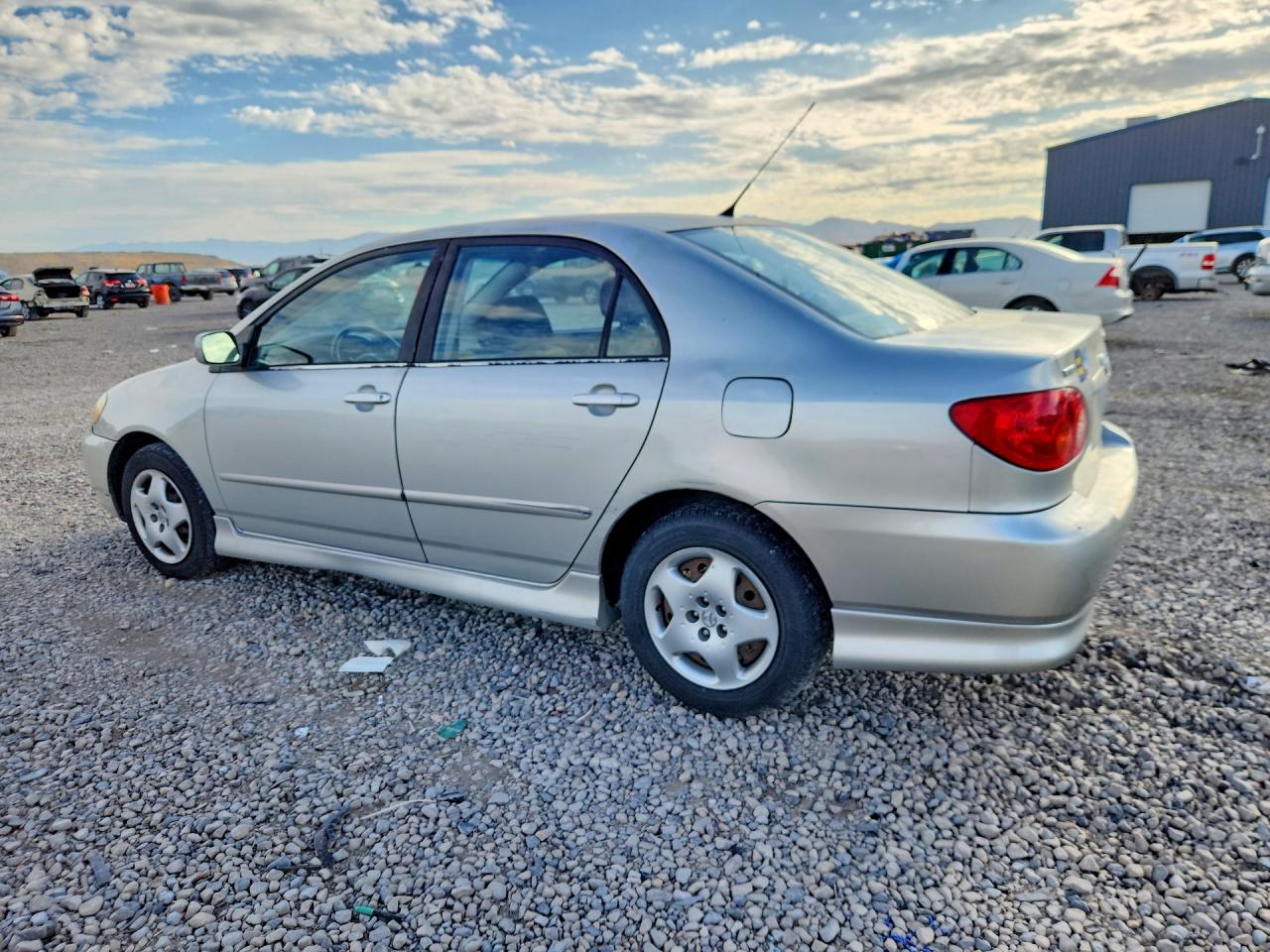 2004 Toyota Corolla S Gray vin: 1NXBR32EX4Z217395