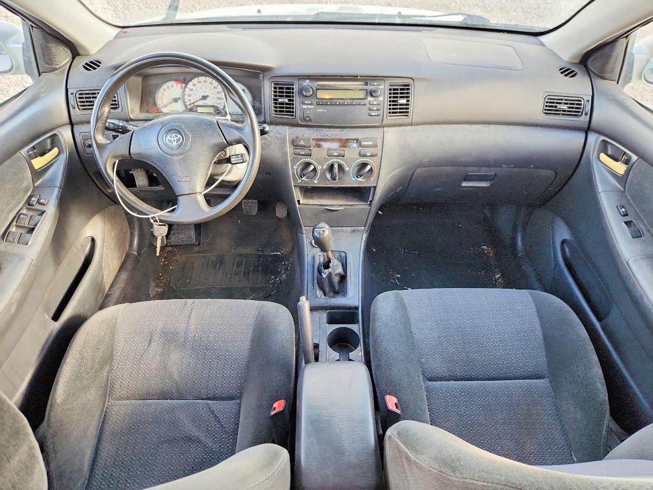 2004 Toyota Corolla S Gray vin: 1NXBR32EX4Z217395