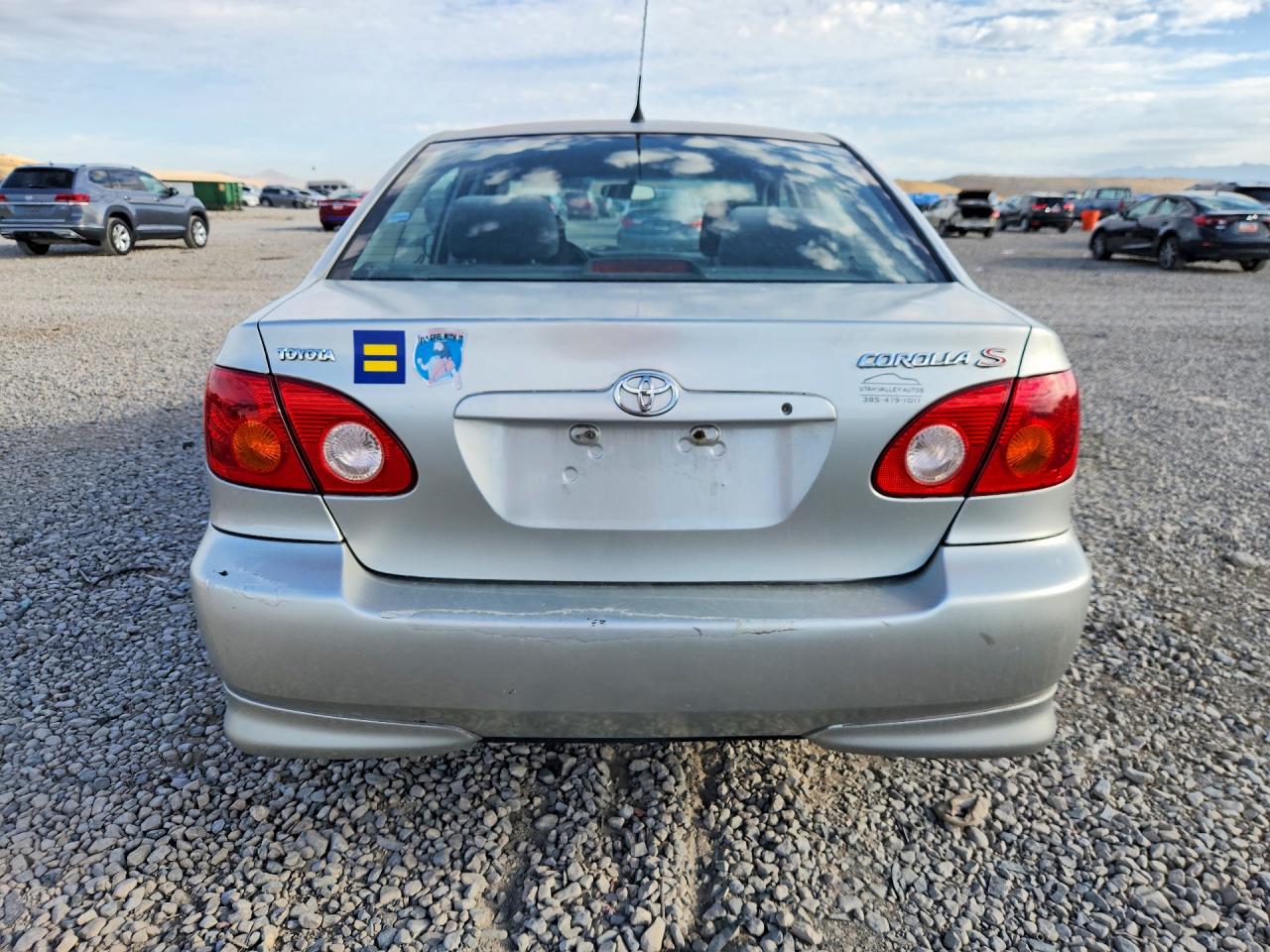 2004 Toyota Corolla S Gray vin: 1NXBR32EX4Z217395