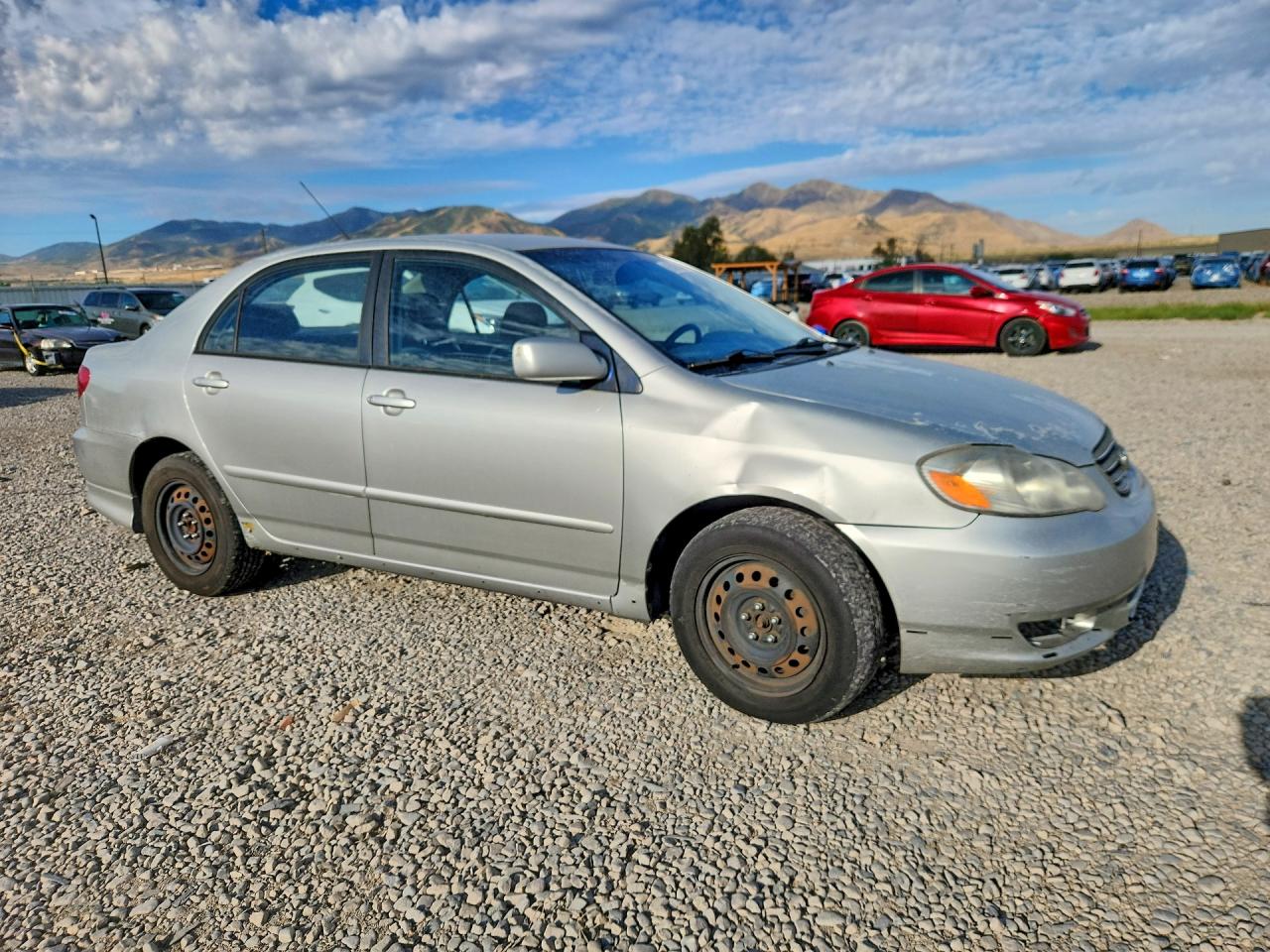 2004 Toyota Corolla S Gray vin: 1NXBR32EX4Z217395