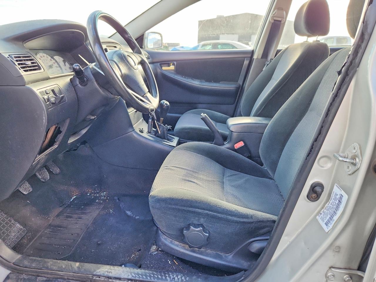 2004 Toyota Corolla S Gray vin: 1NXBR32EX4Z217395