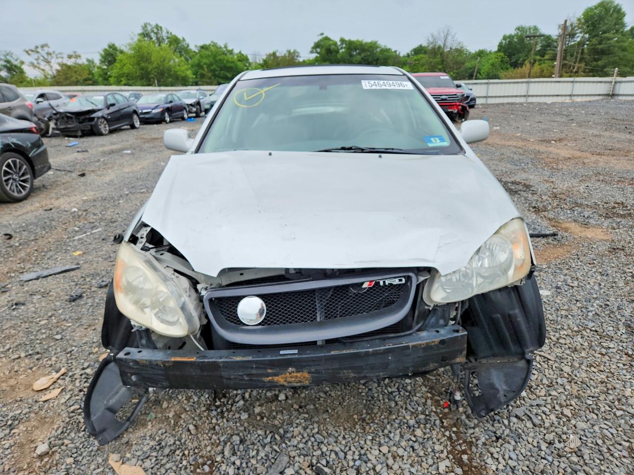 2004 Toyota Corolla S Silver vin: 1NXBR32EX4Z219731