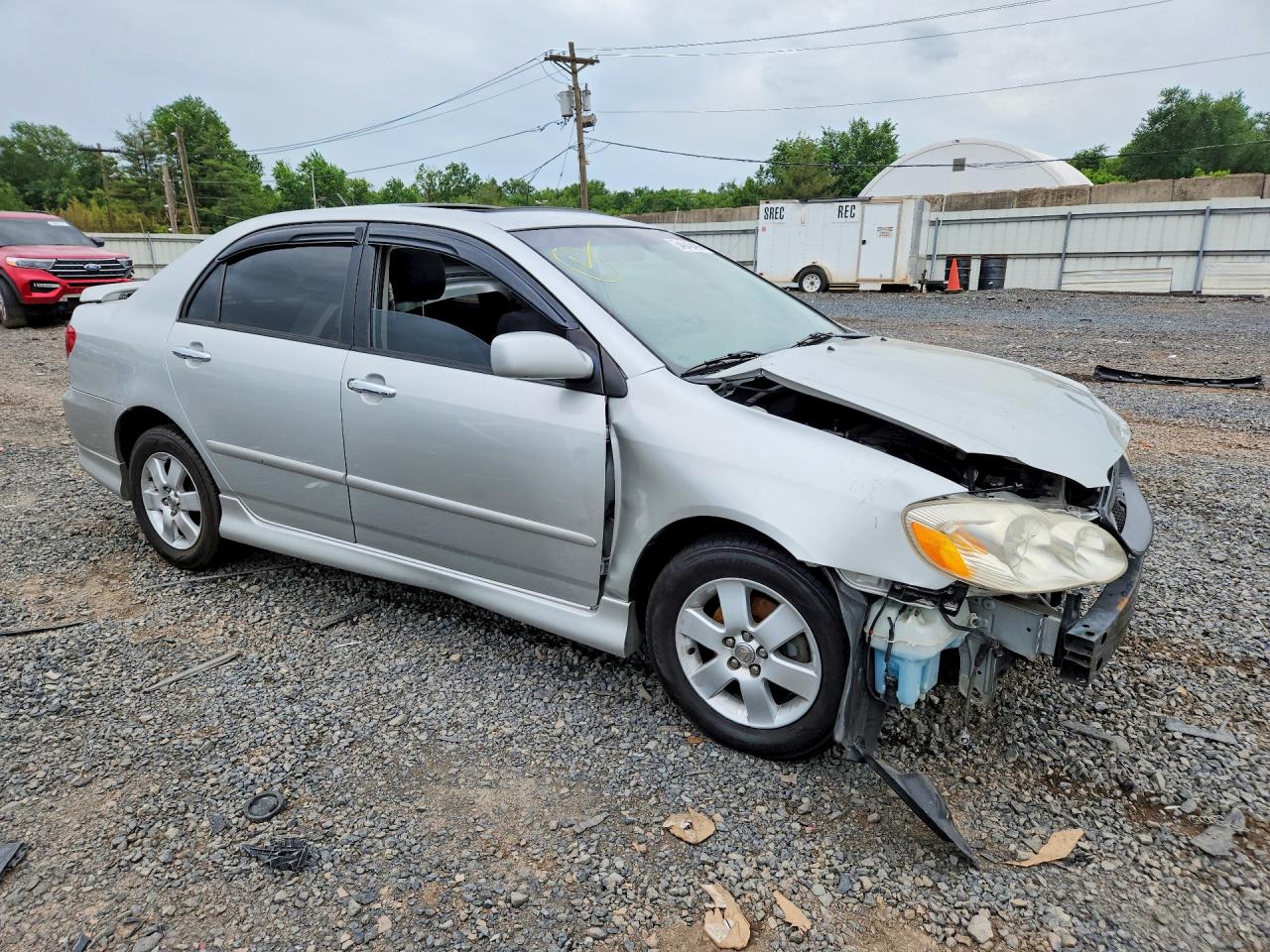 2004 Toyota Corolla S Silver vin: 1NXBR32EX4Z219731