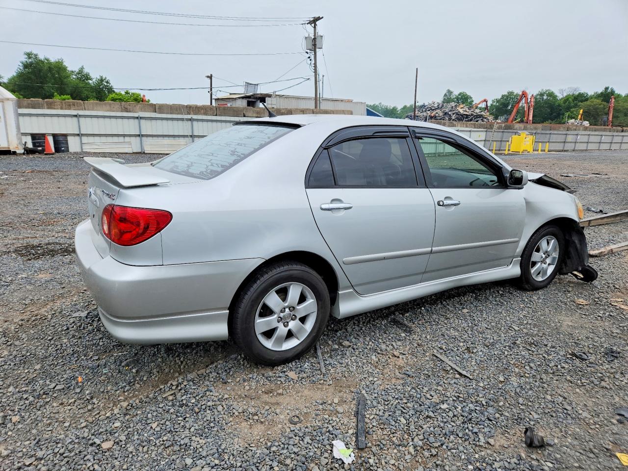 2004 Toyota Corolla S Silver vin: 1NXBR32EX4Z219731