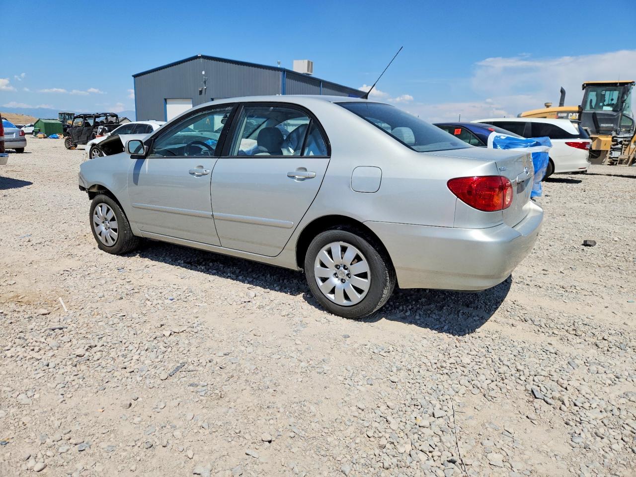 2004 Toyota Corolla Le Silver vin: 1NXBR32EX4Z243916