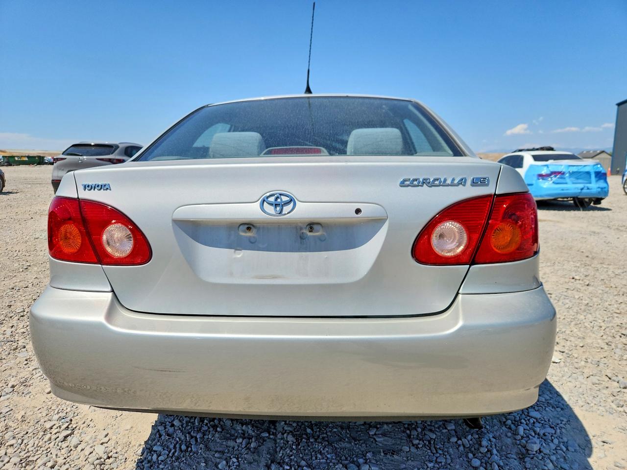 2004 Toyota Corolla Le Silver vin: 1NXBR32EX4Z243916