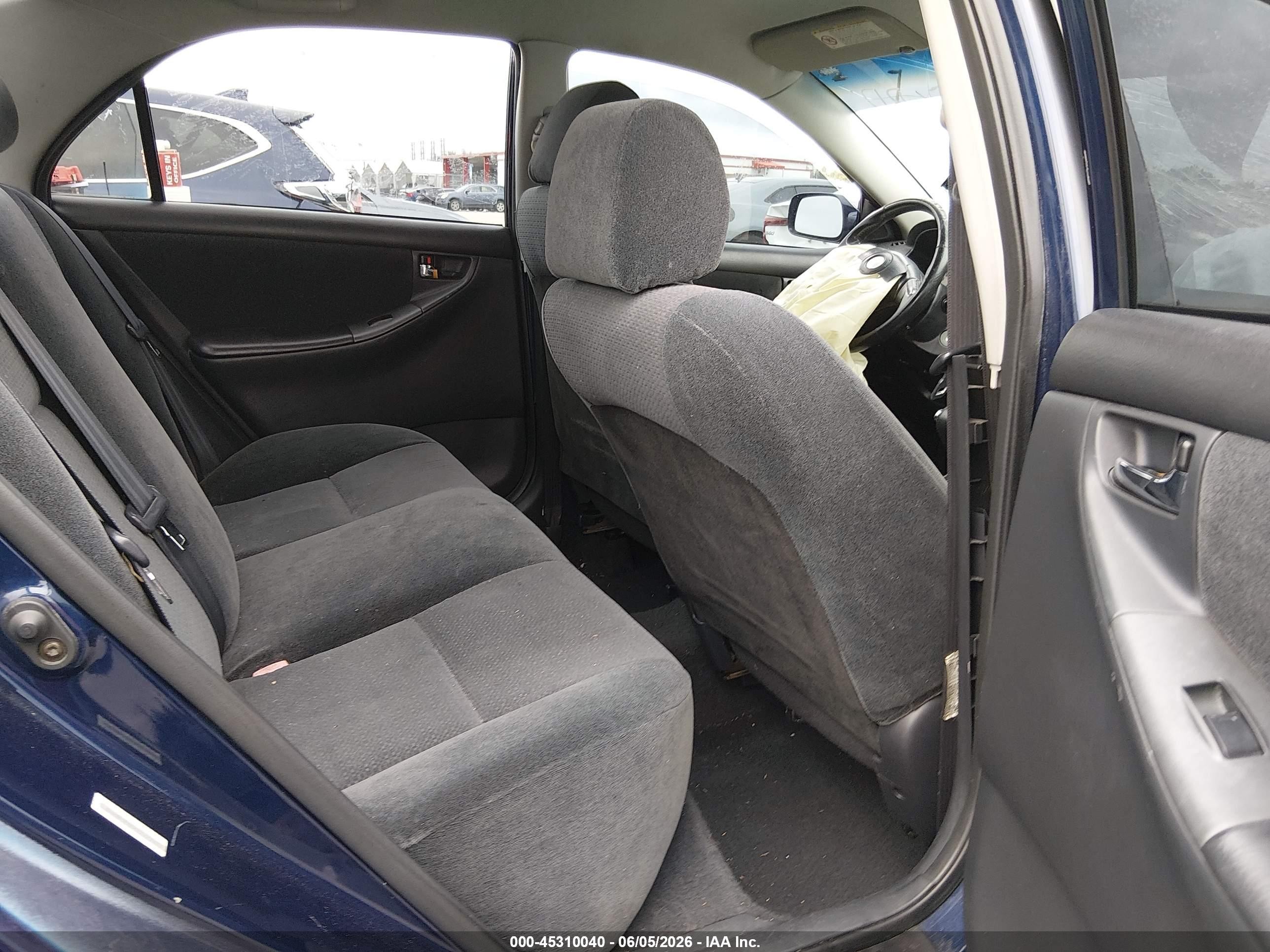 2004 Toyota Corolla S Blue vin: 1NXBR32EX4Z273496
