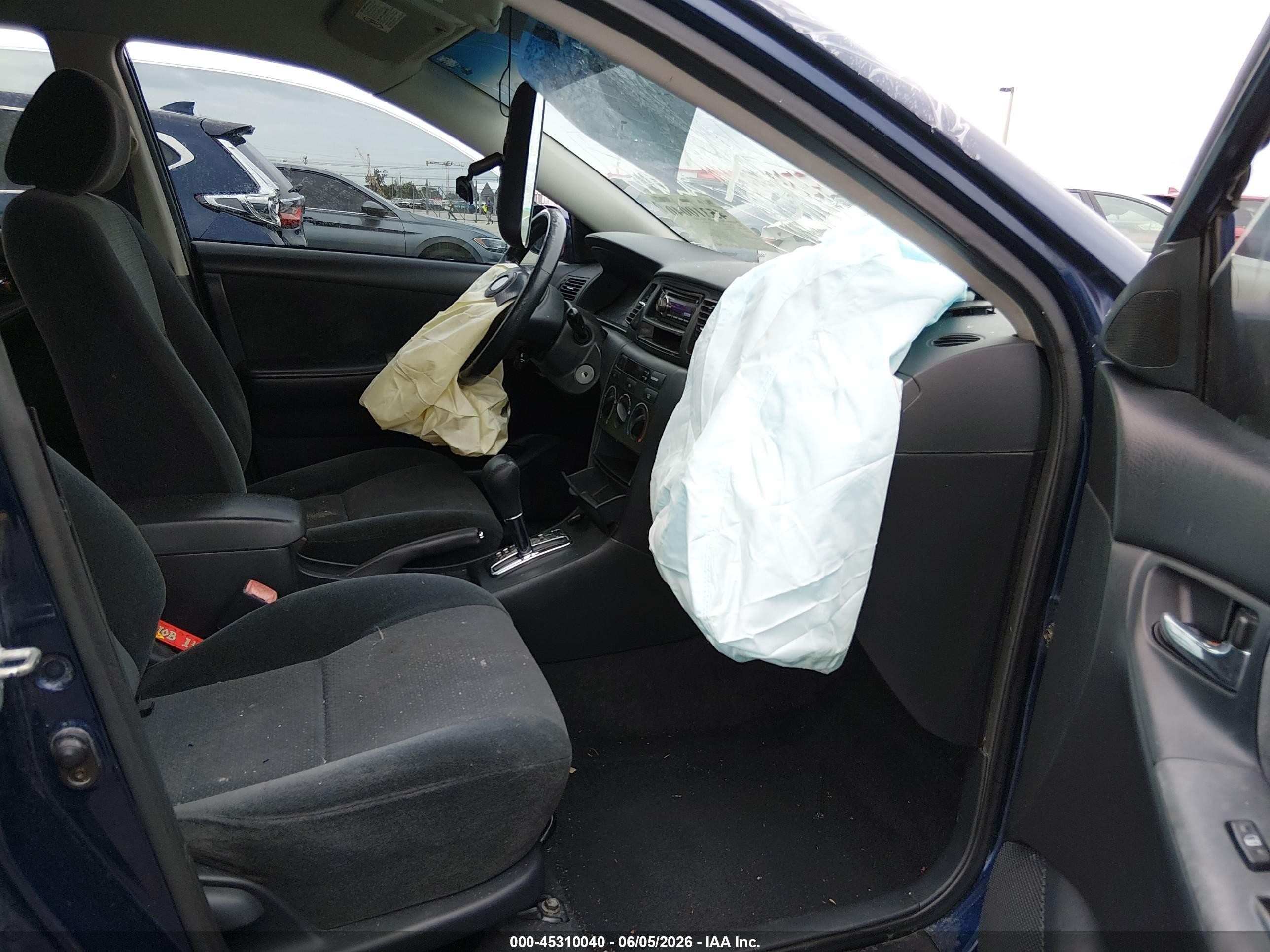2004 Toyota Corolla S Blue vin: 1NXBR32EX4Z273496