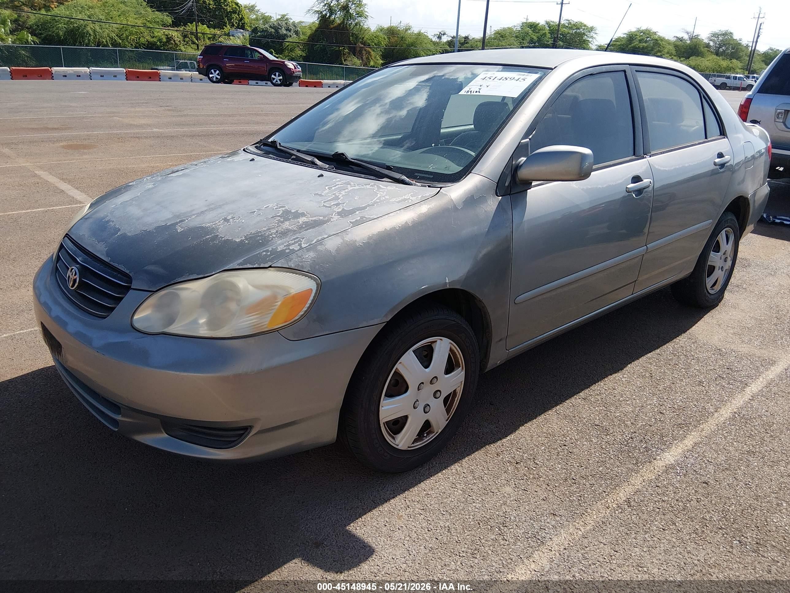 2004 Toyota Corolla Le Серебряный vin: 1NXBR32EX4Z273918