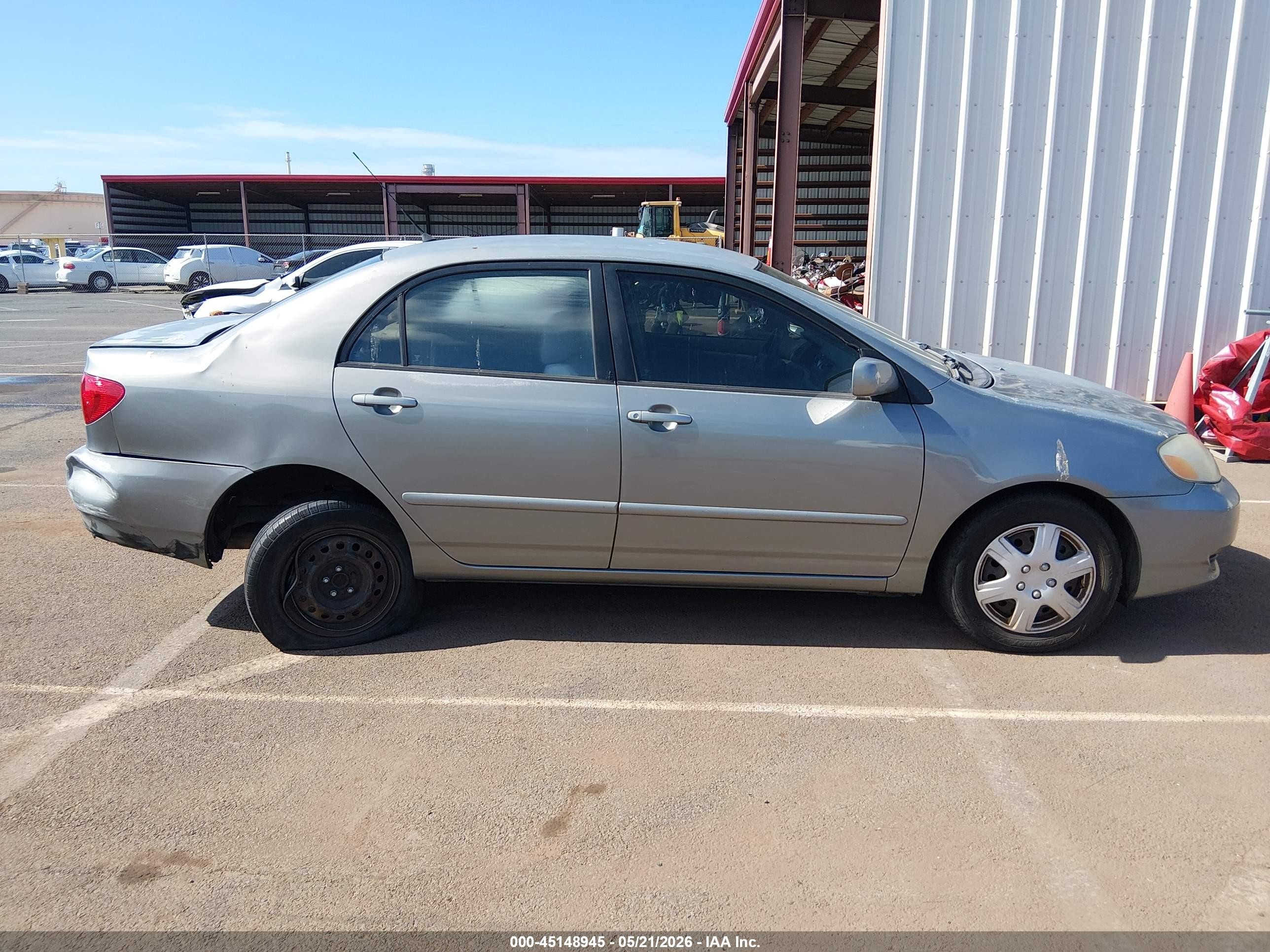 2004 Toyota Corolla Le Серебряный vin: 1NXBR32EX4Z273918