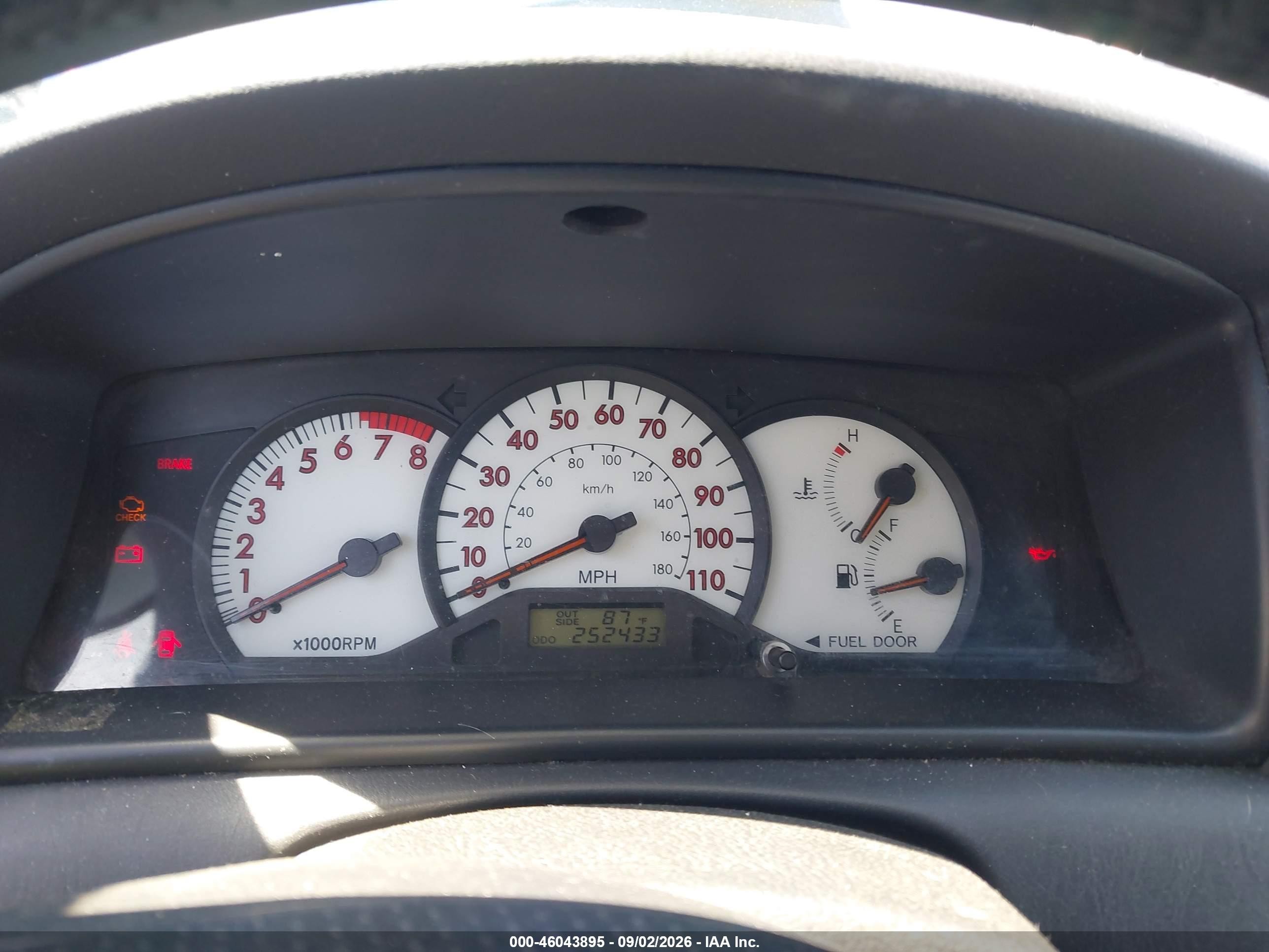 2004 Toyota Corolla S Blue vin: 1NXBR32EX4Z274003