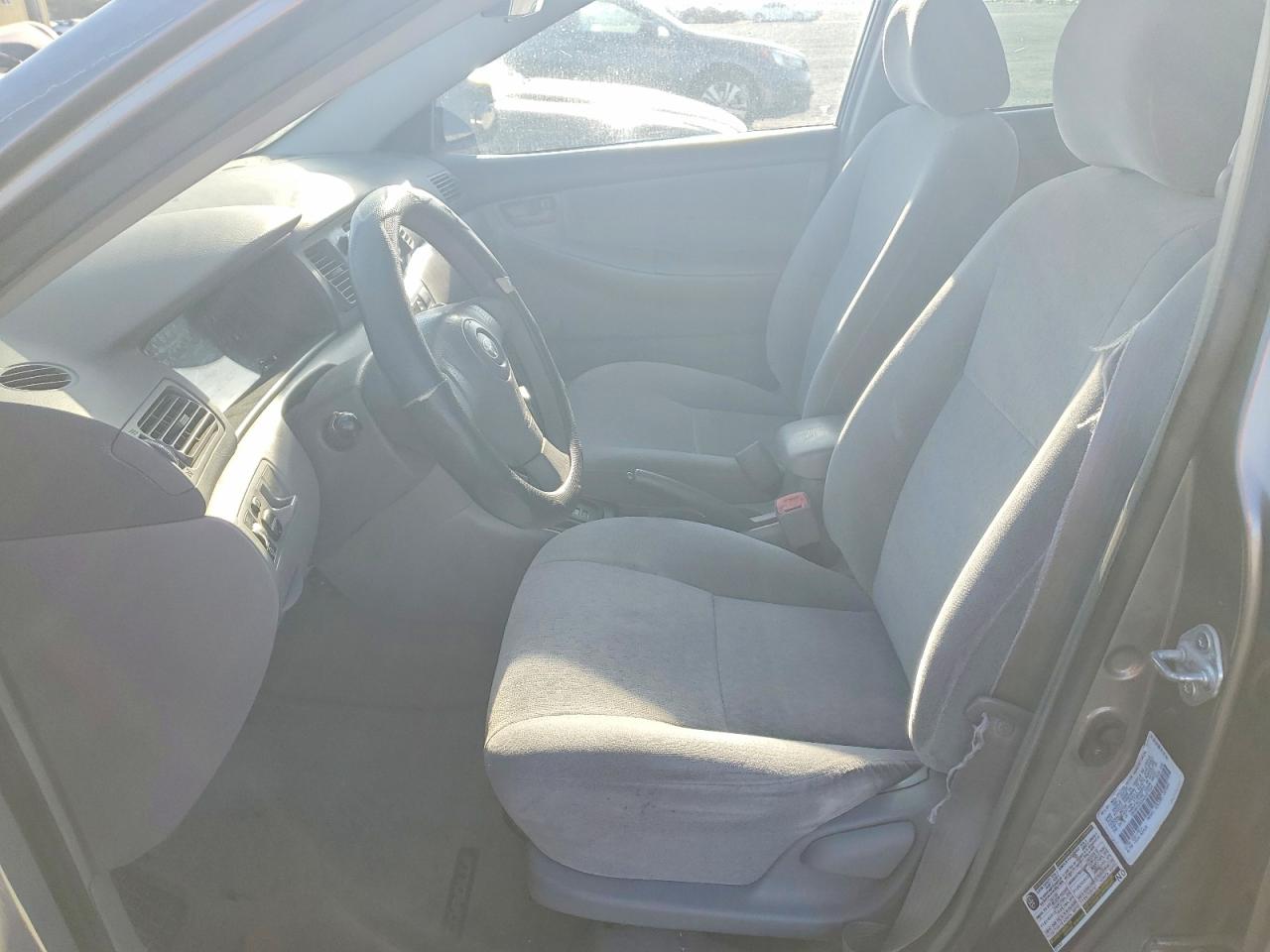 2004 Toyota Corolla Ce Gray vin: 1NXBR32EX4Z287334