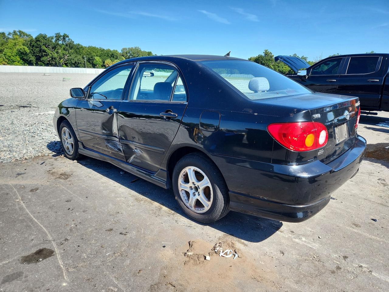2004 Toyt Corolla S Black vin: 1NXBR32EX4Z309185