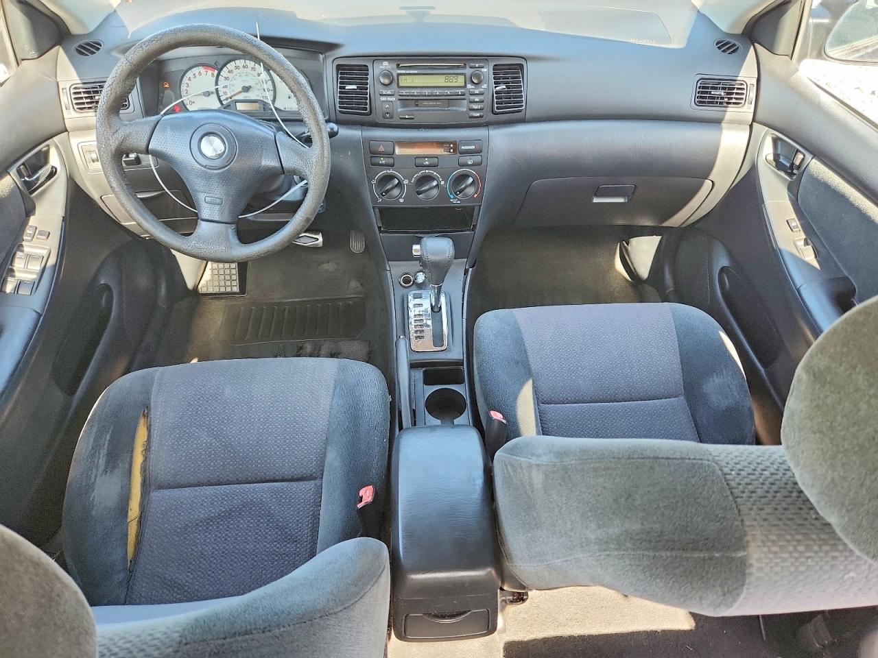 2004 Toyt Corolla S Black vin: 1NXBR32EX4Z309185