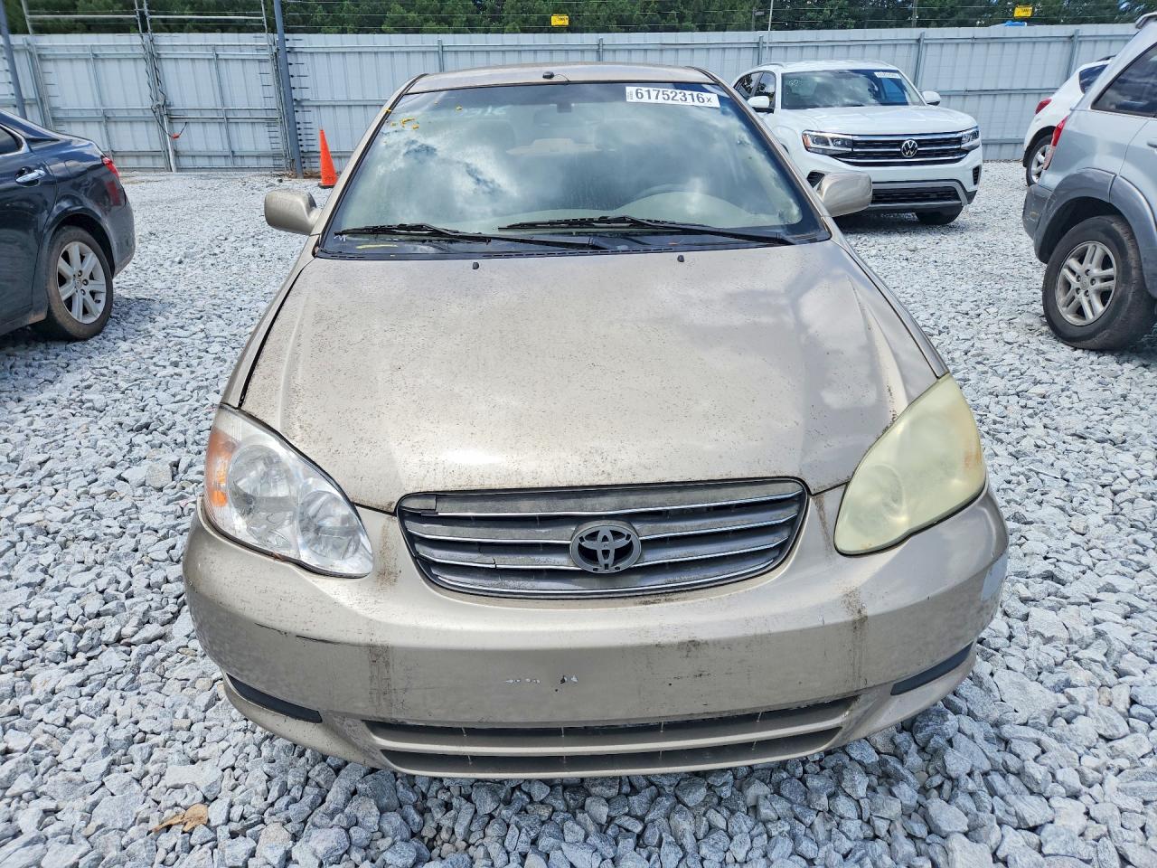 2004 Toyota Corolla Le Золотой vin: 1NXBR32EX4Z318100