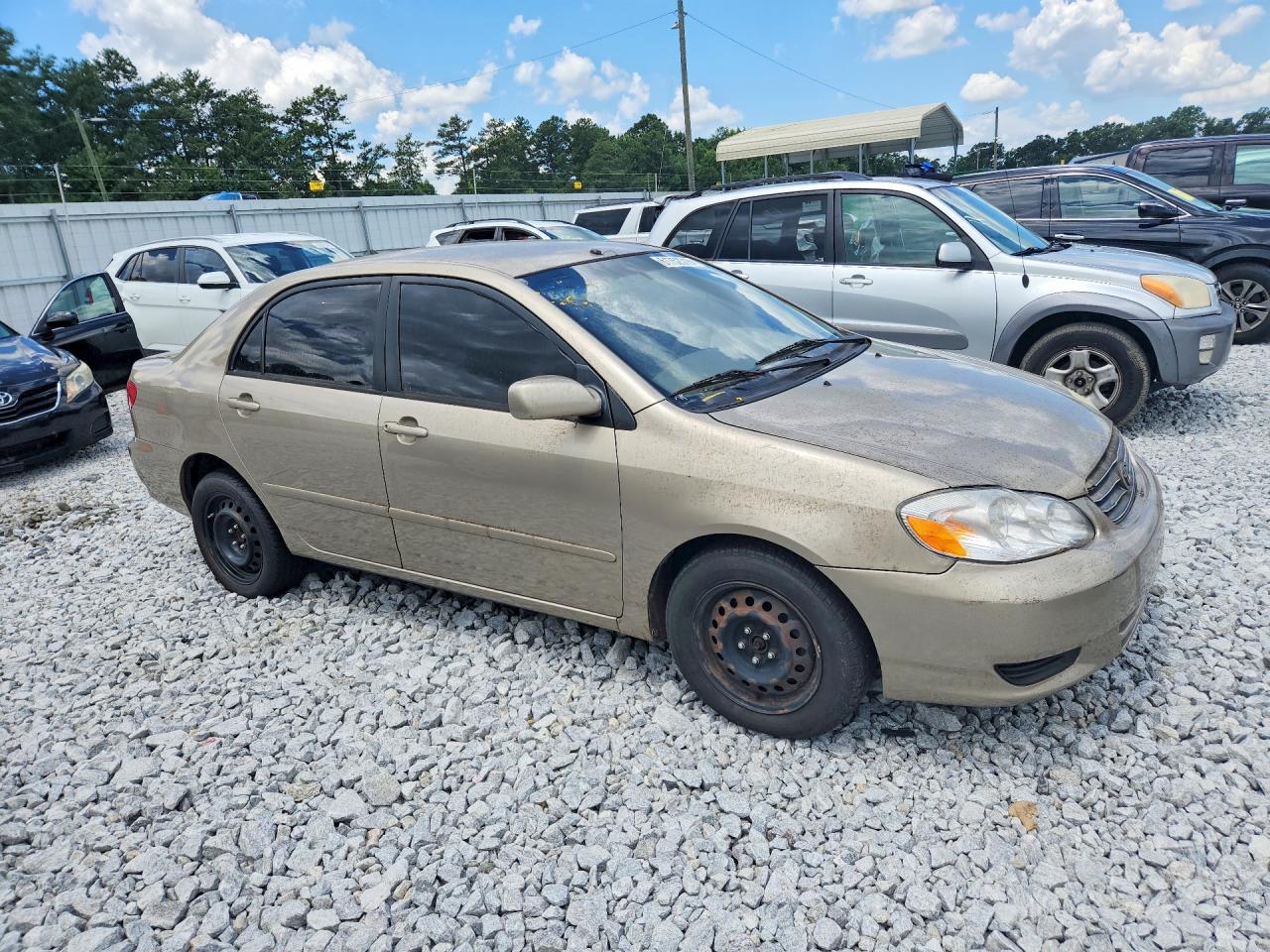 2004 Toyota Corolla Le Золотой vin: 1NXBR32EX4Z318100