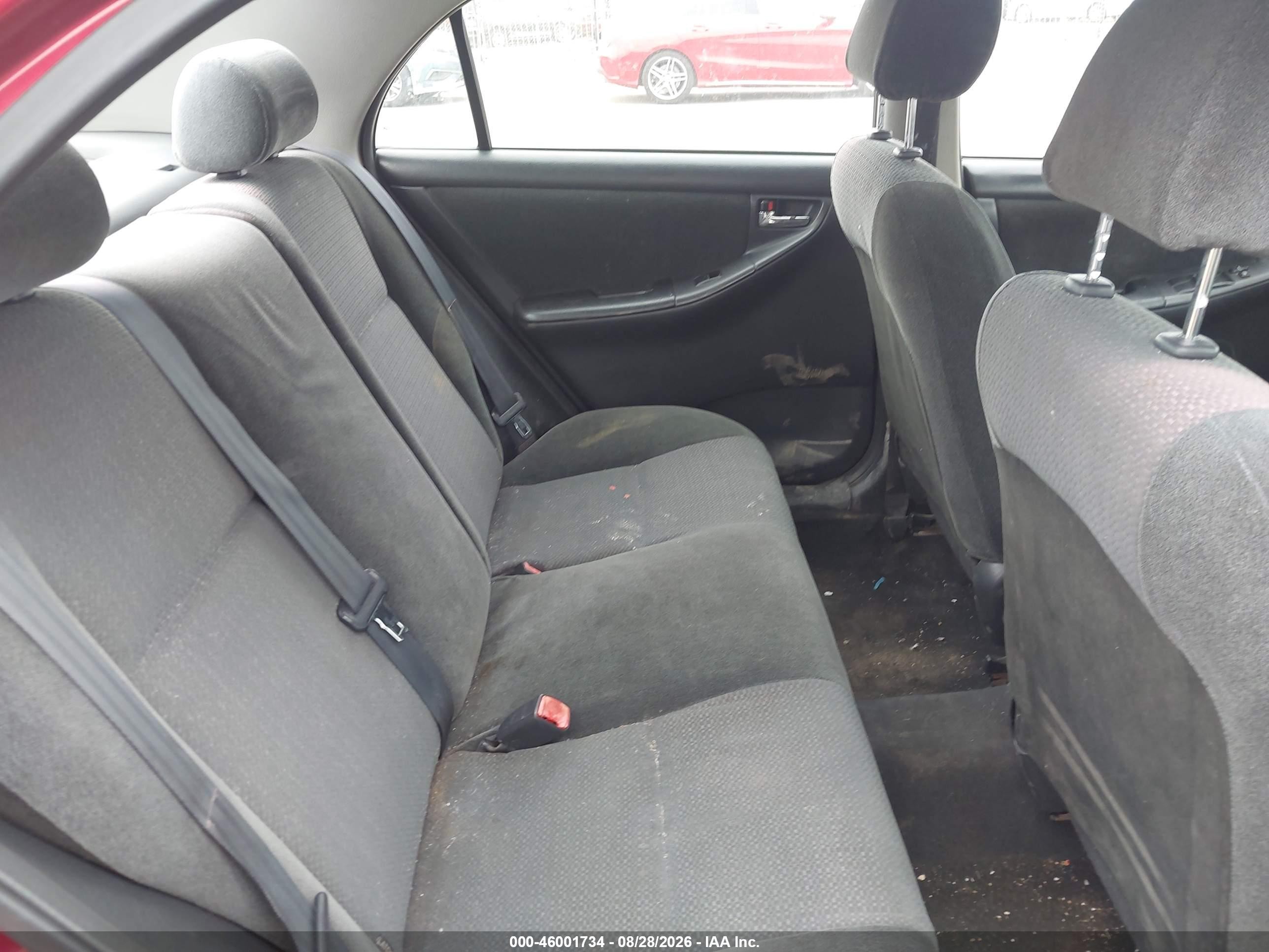 2004 Toyota Corolla S Red vin: 1NXBR32EX4Z331395