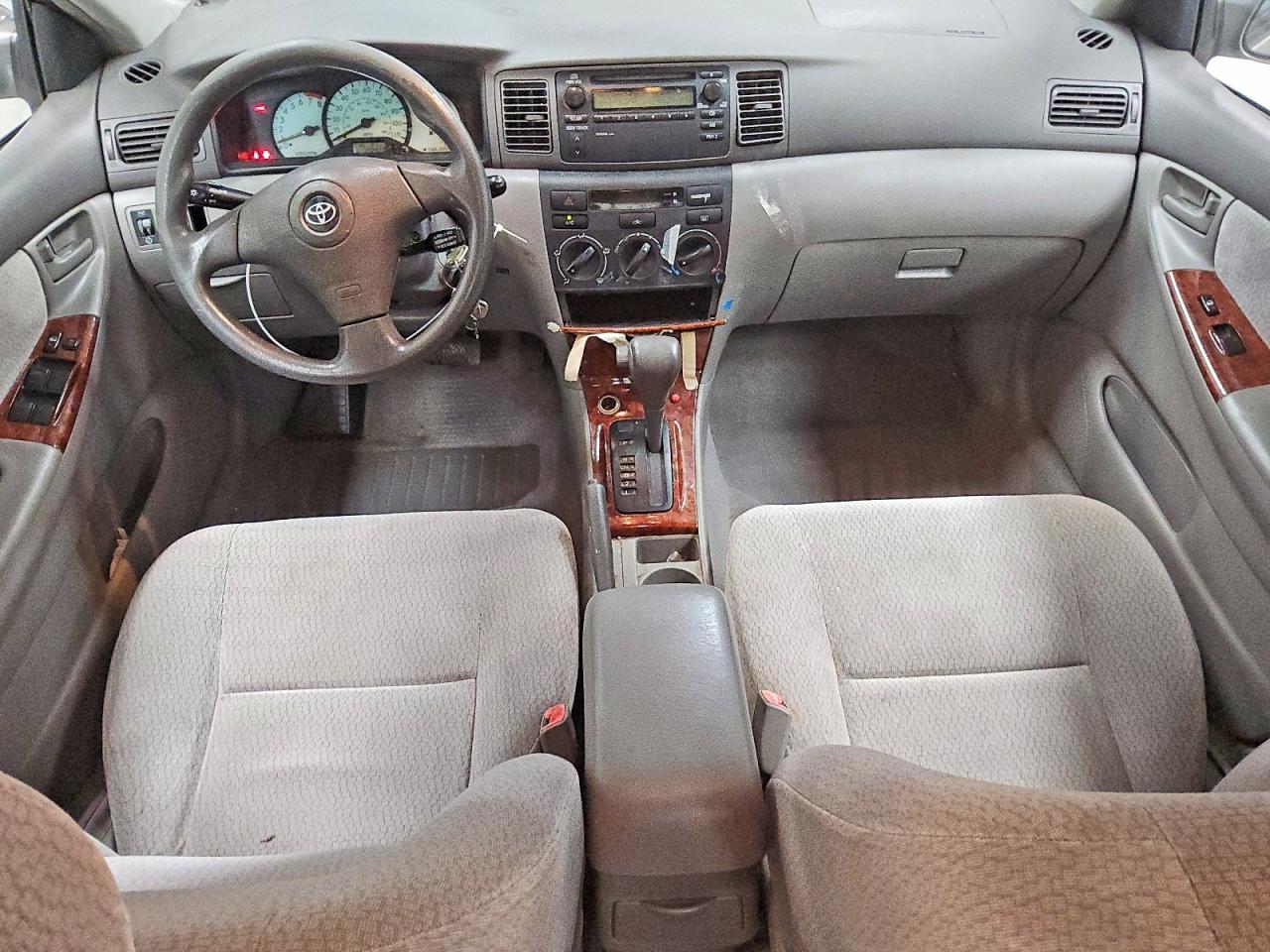 2004 Toyota Corolla Le Gray vin: 1NXBR32EX4Z336600